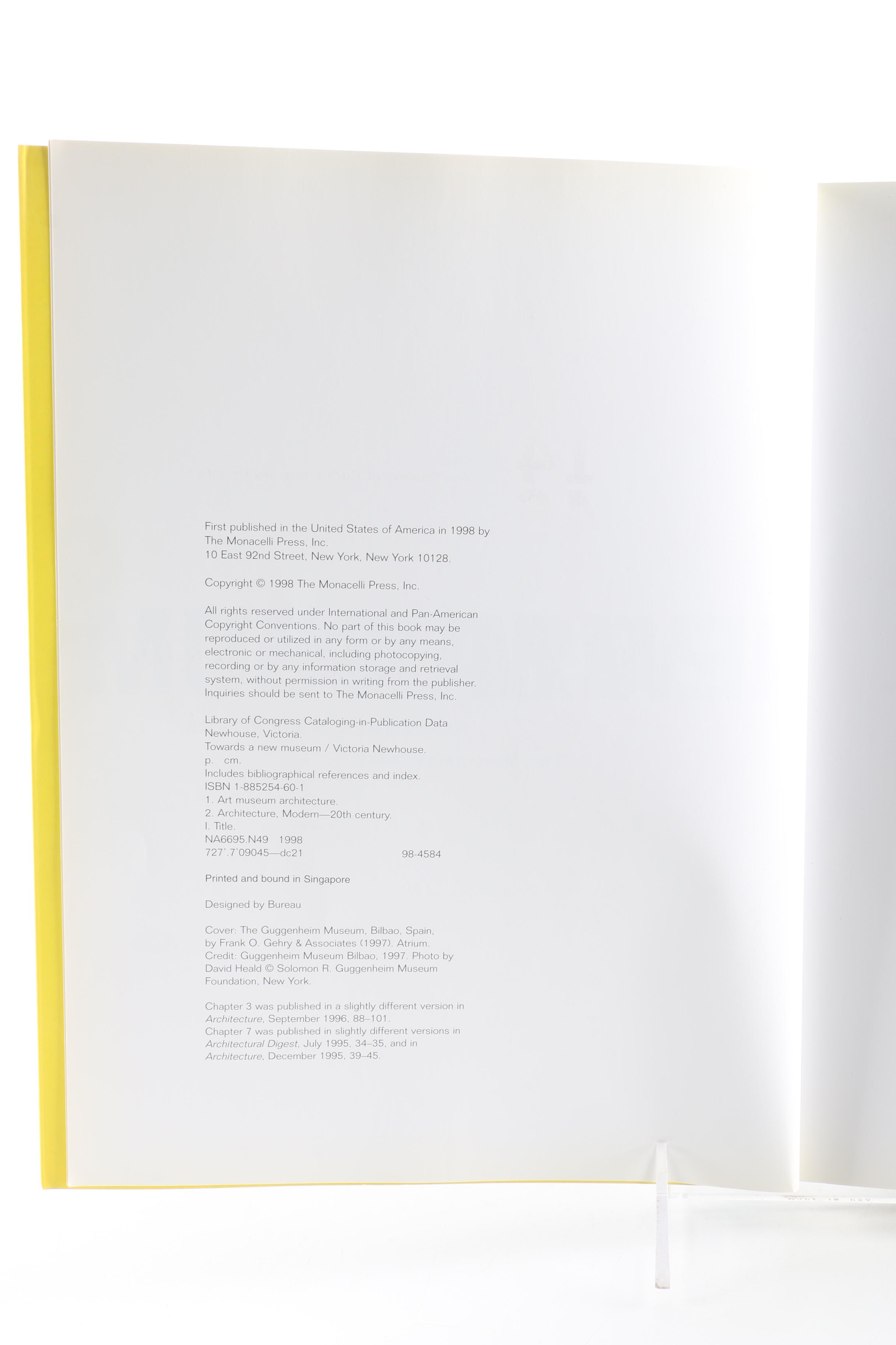 "Towards A New Museum" and "Art and the Power of Placement" by Victoria Newhouse