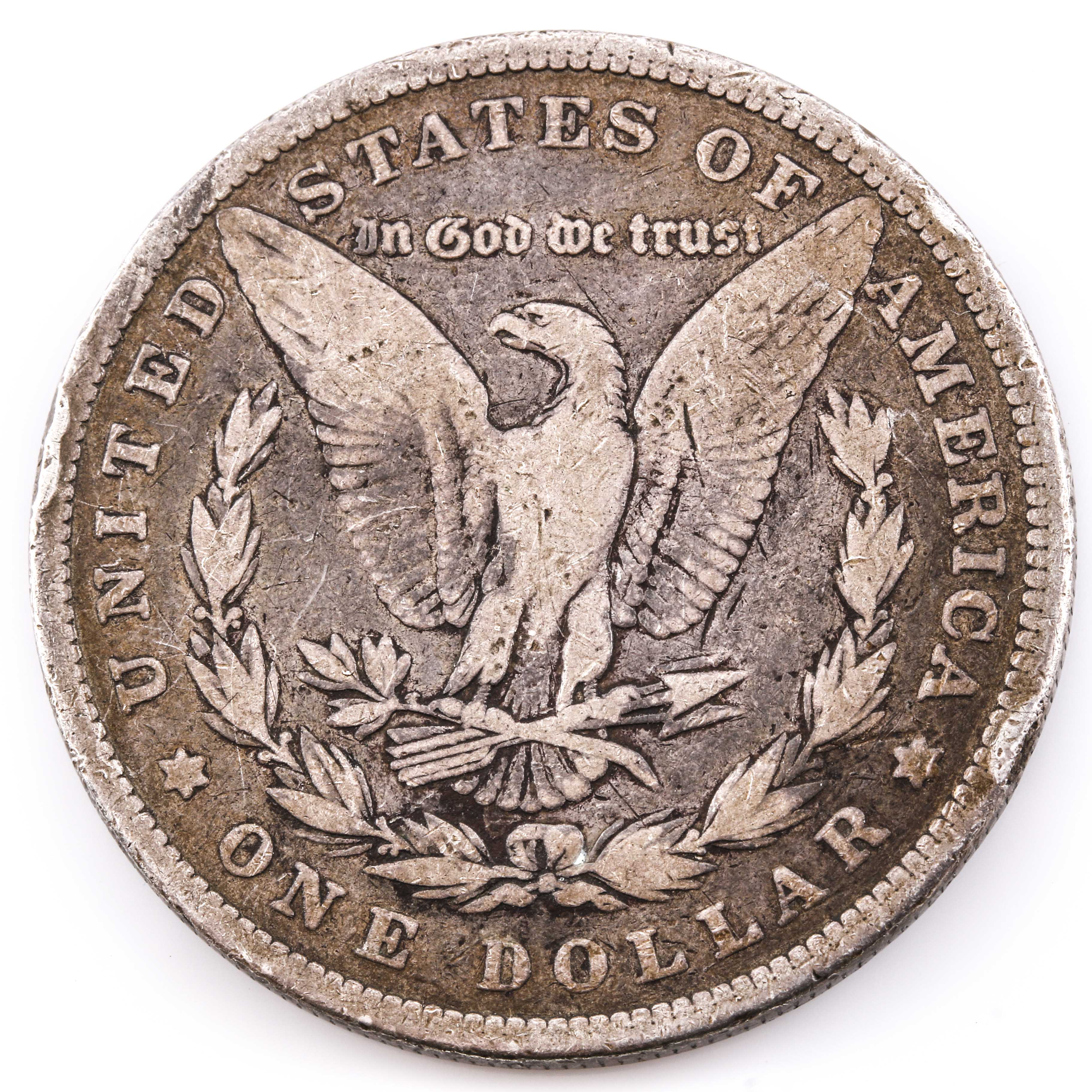 Two Morgan Silver Dollars