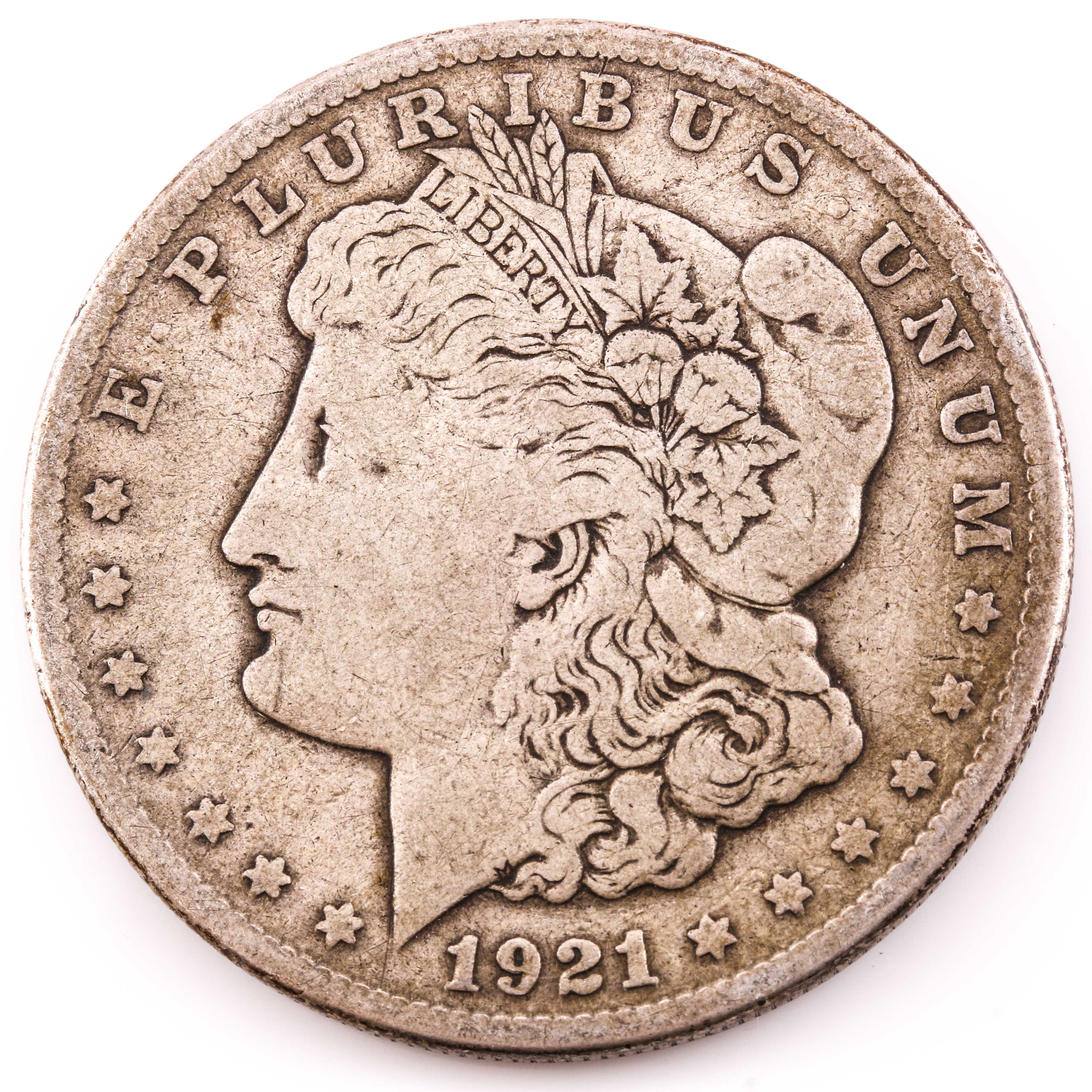 Two Morgan Silver Dollars