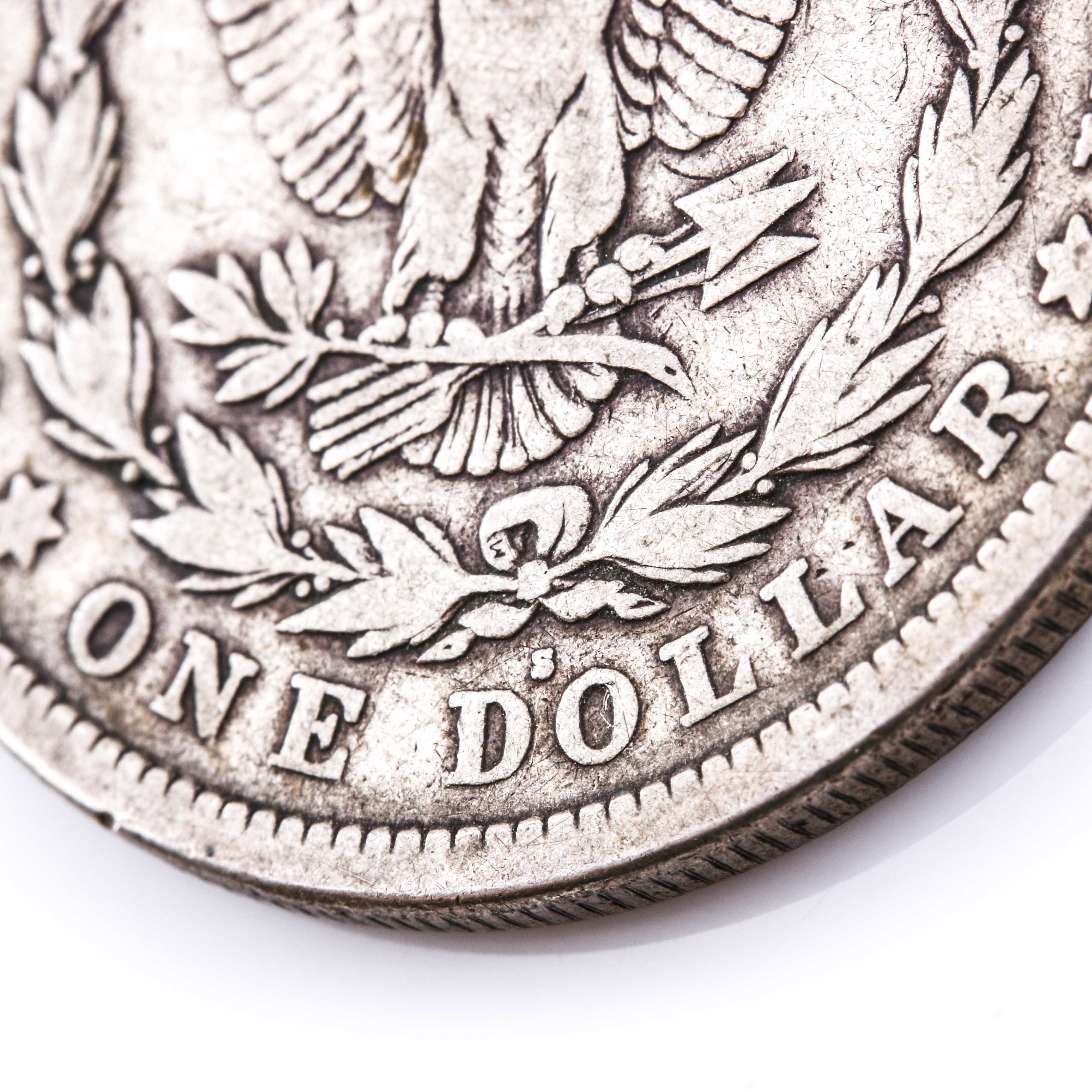 Two Morgan Silver Dollars