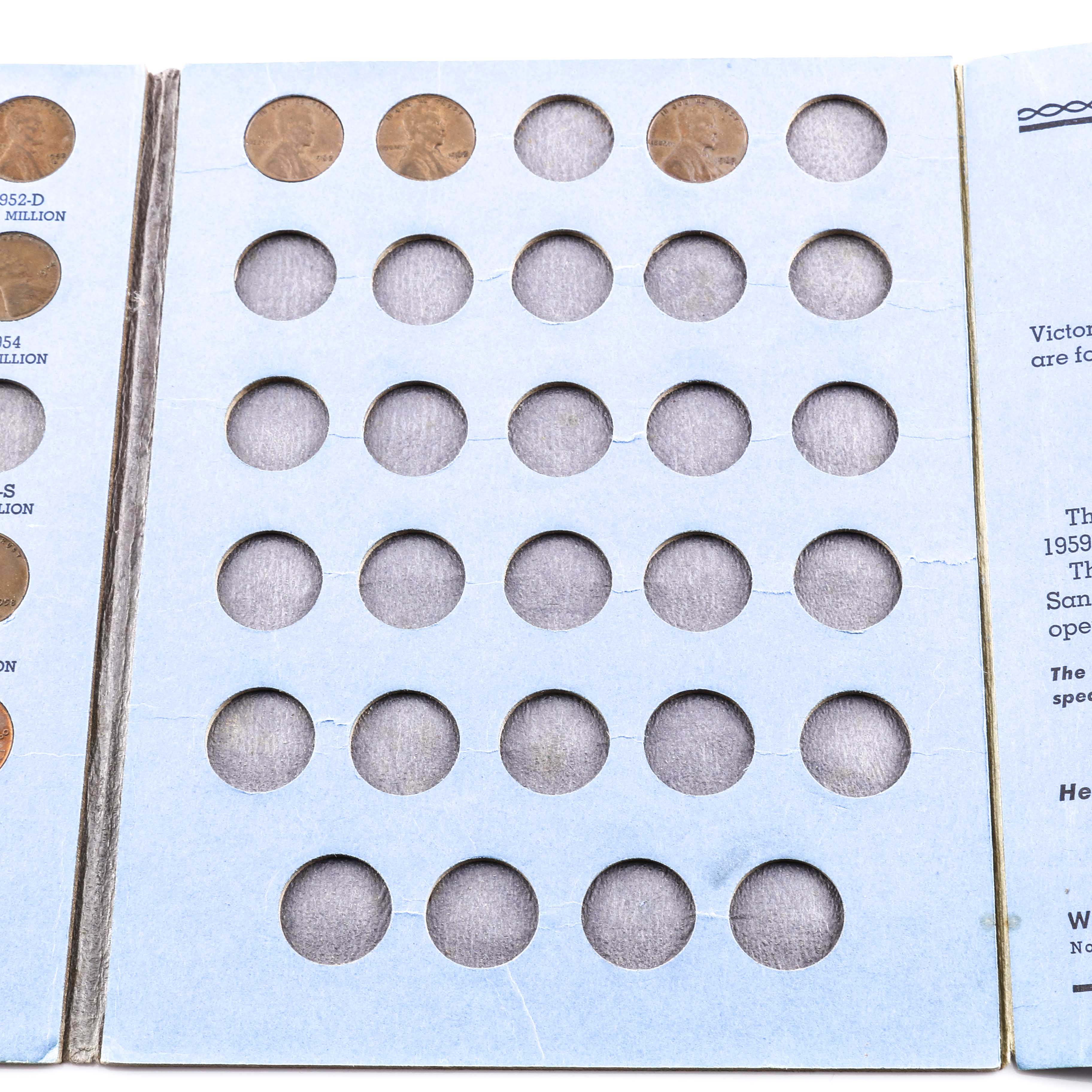 Whitman Binder of Lincoln Pennies