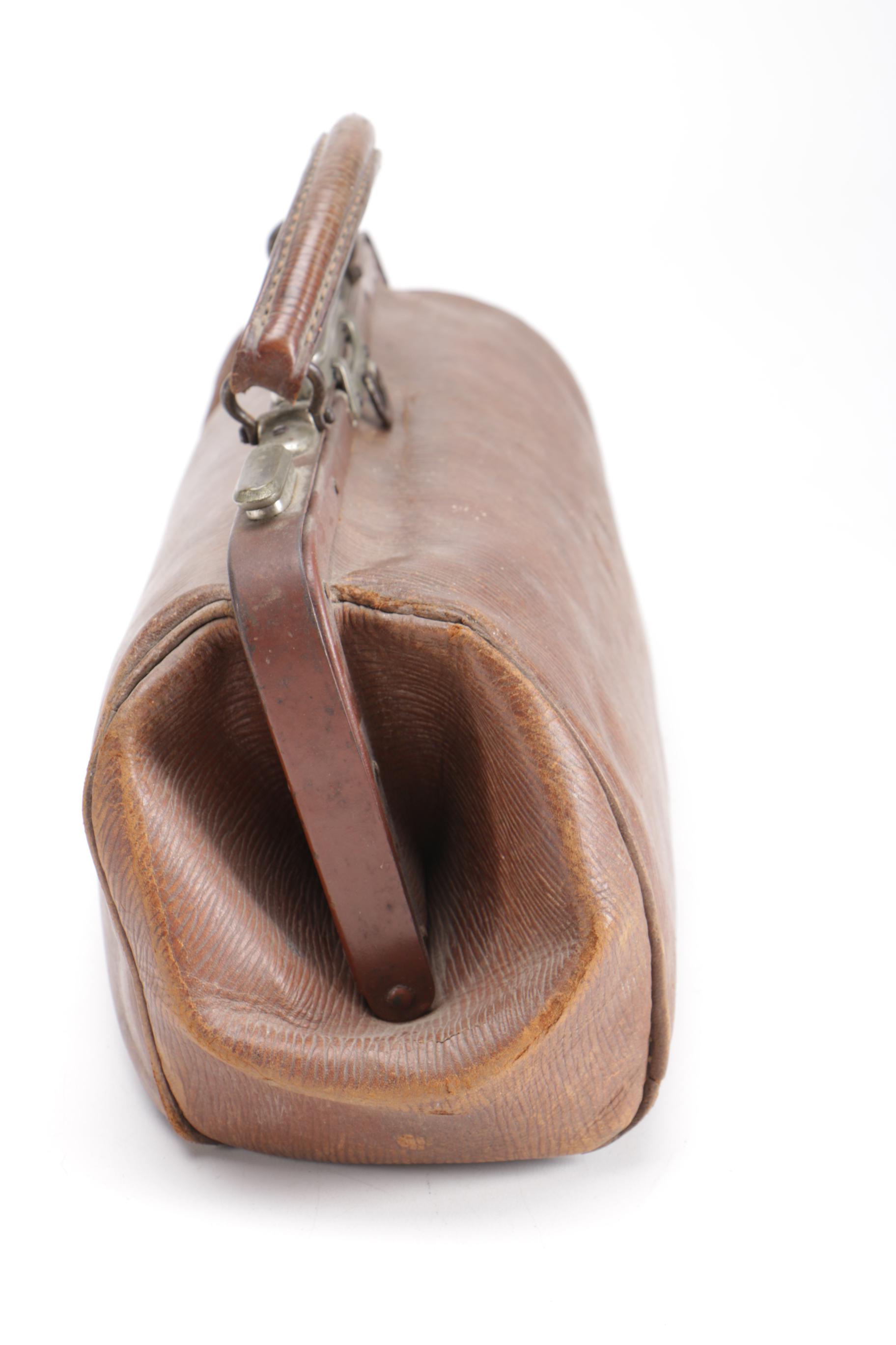 Brown Leather Medical Bag