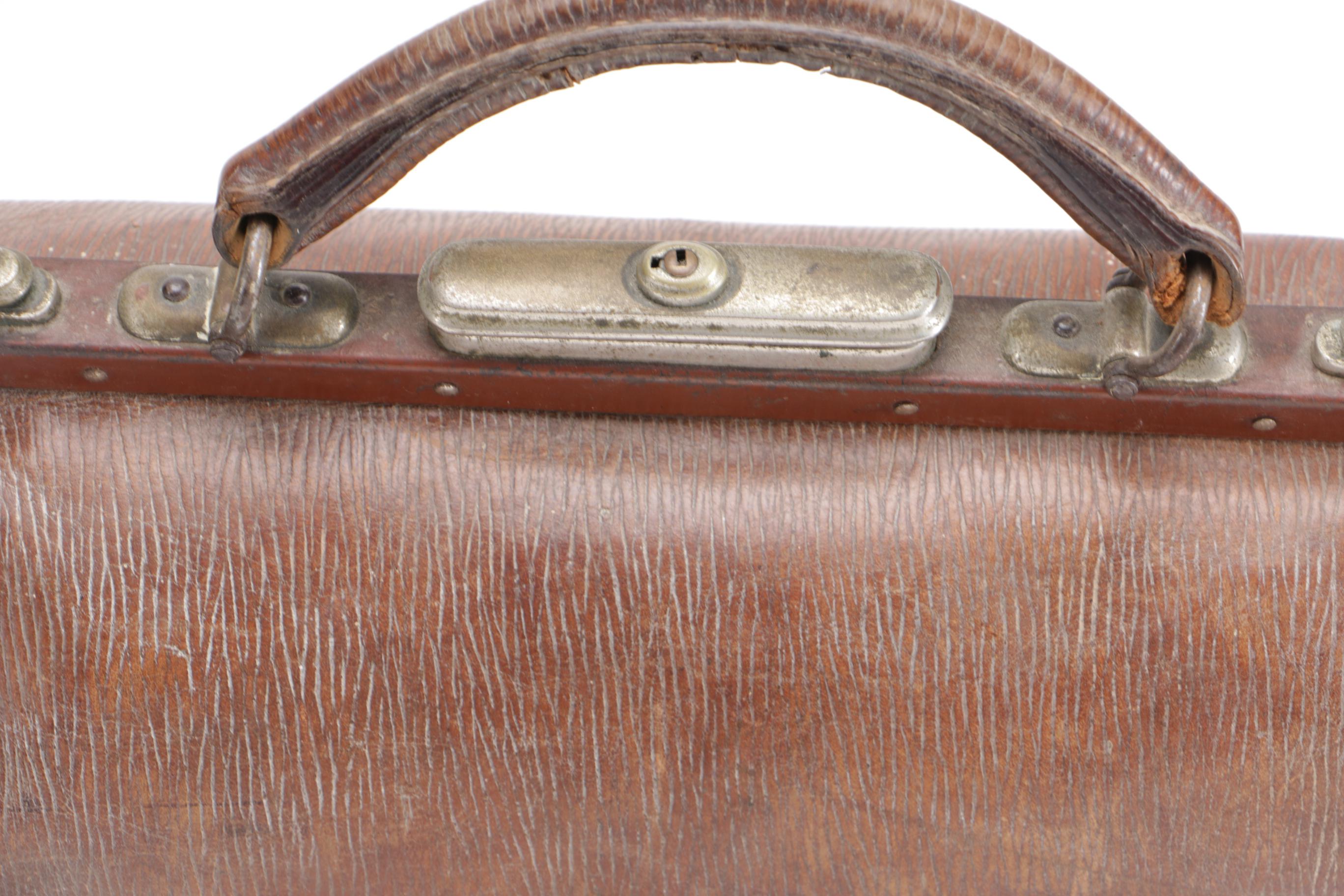 Brown Leather Medical Bag