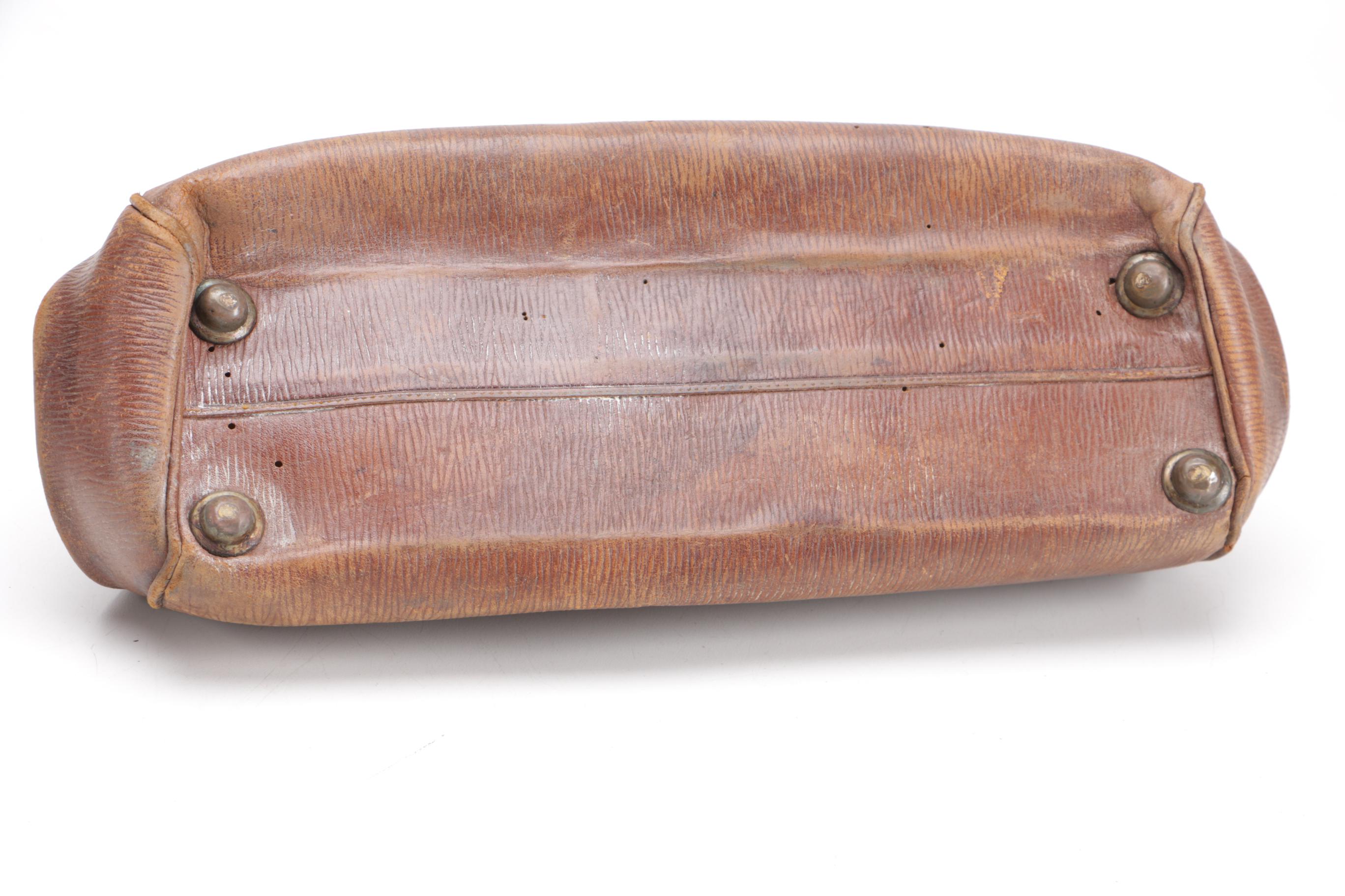 Brown Leather Medical Bag