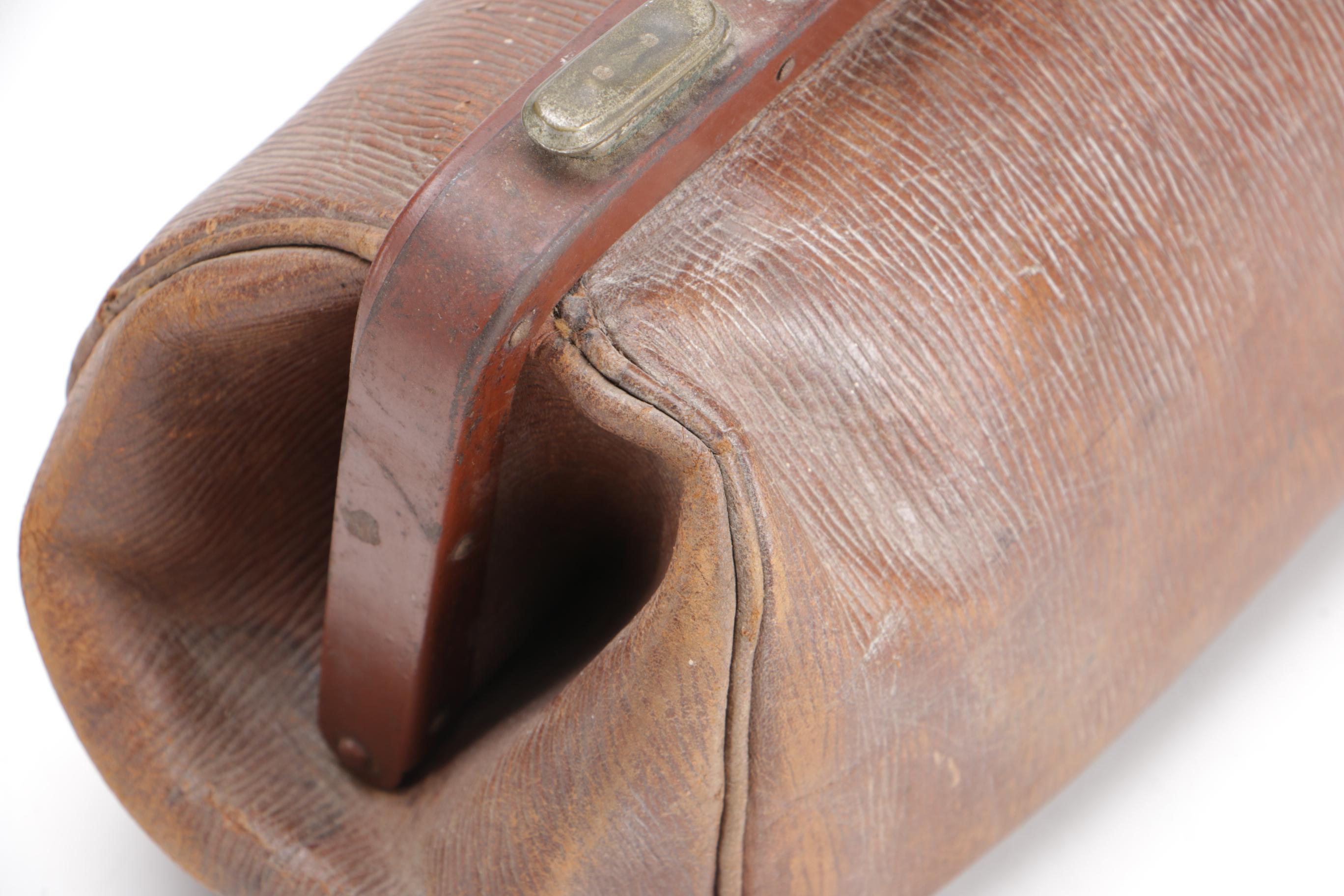 Brown Leather Medical Bag