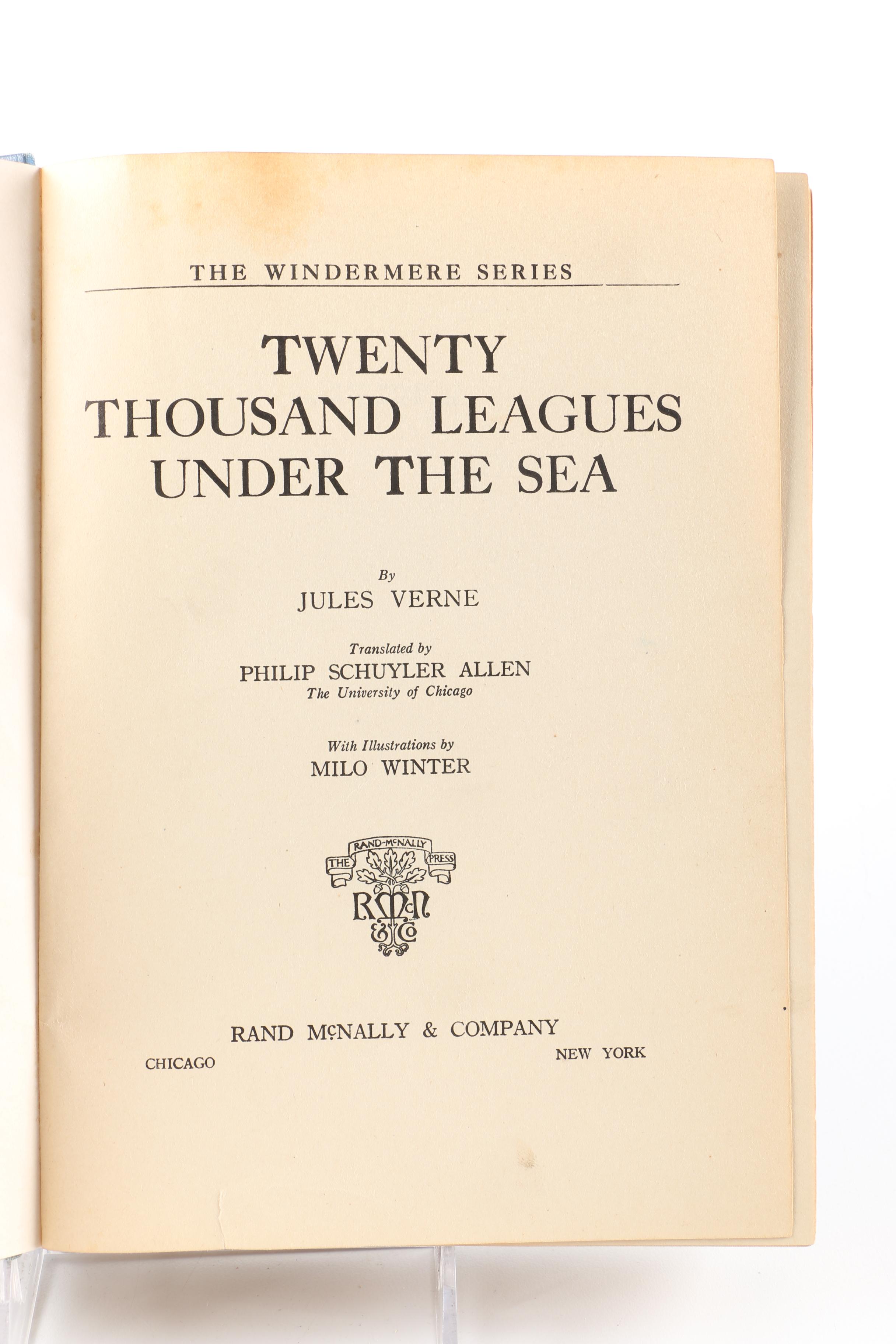 Illustrated Junior Library Edition "A Tale of Two Cities" by Charles Dickens