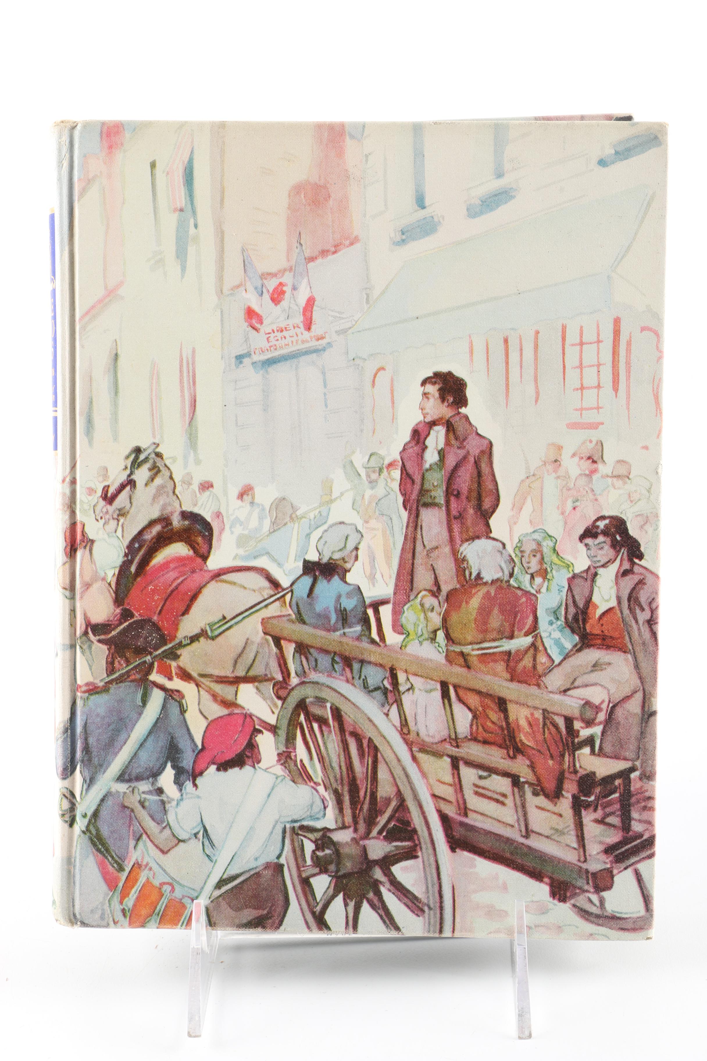 Illustrated Junior Library Edition "A Tale of Two Cities" by Charles Dickens