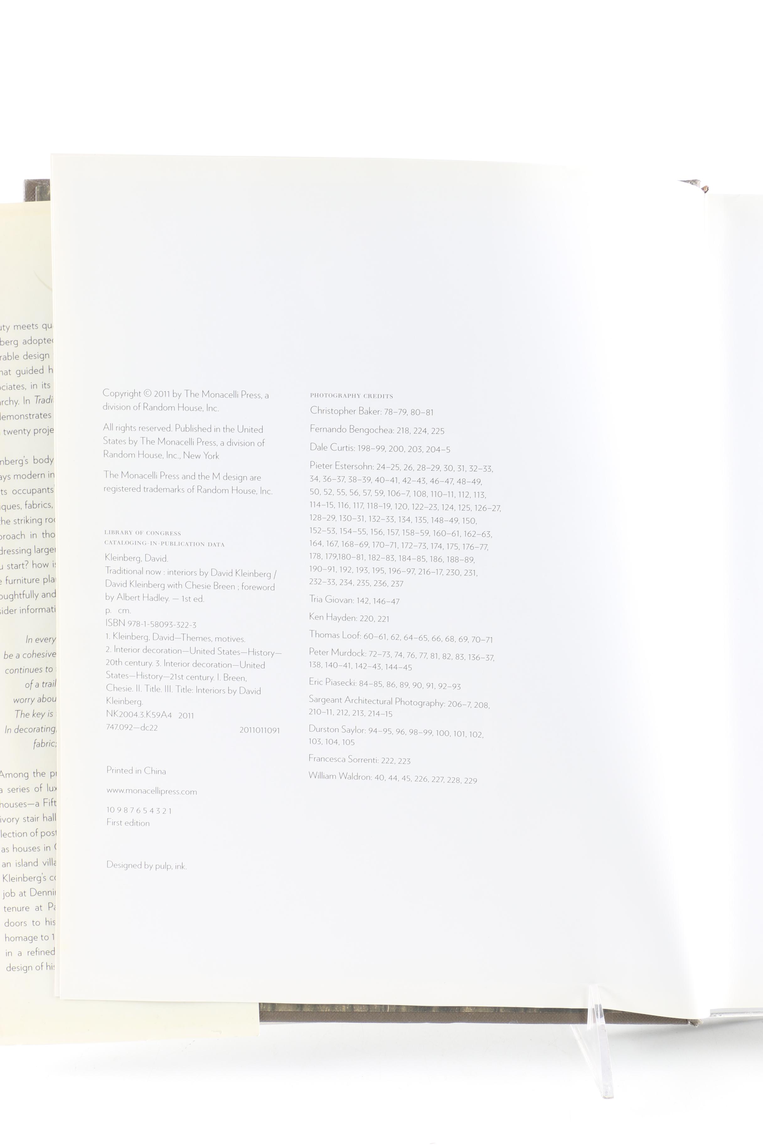 Pair of Interior Design Books