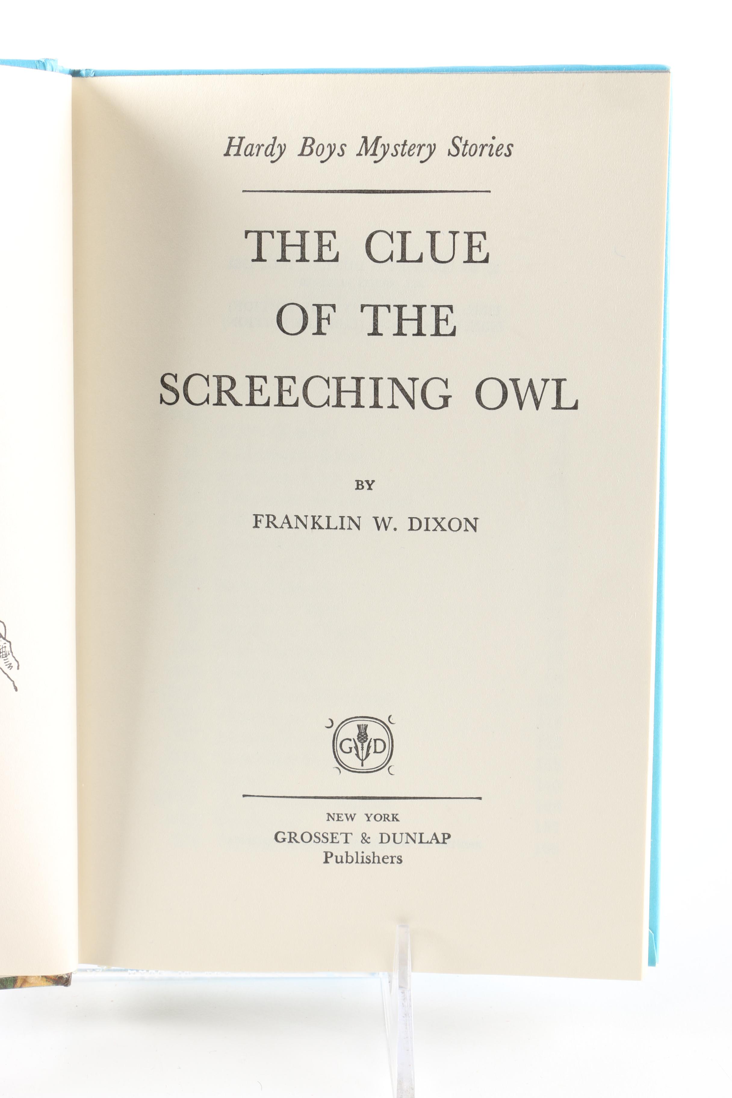 Hardy Boys Mystery Books