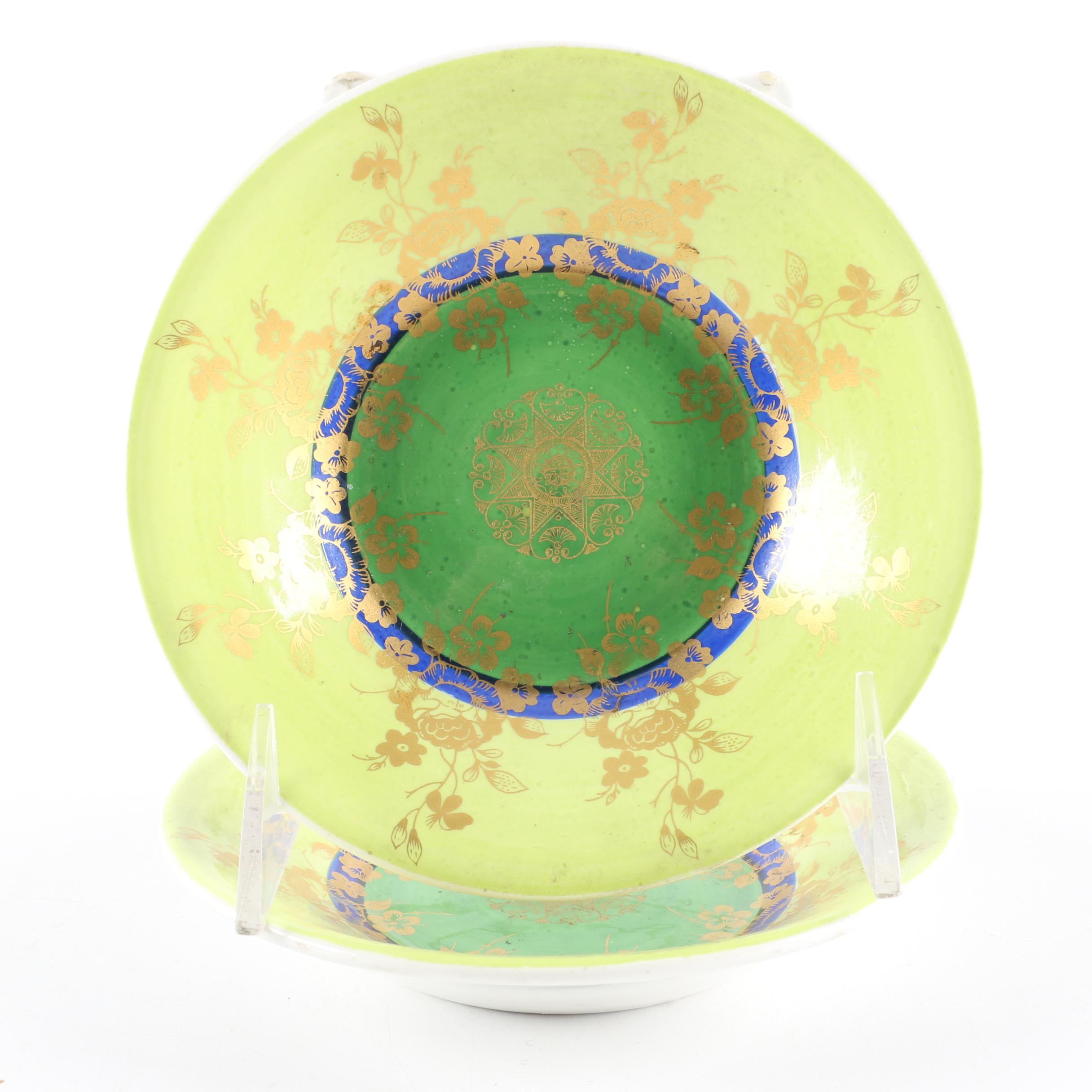 Pair of Mottahedah Bowls