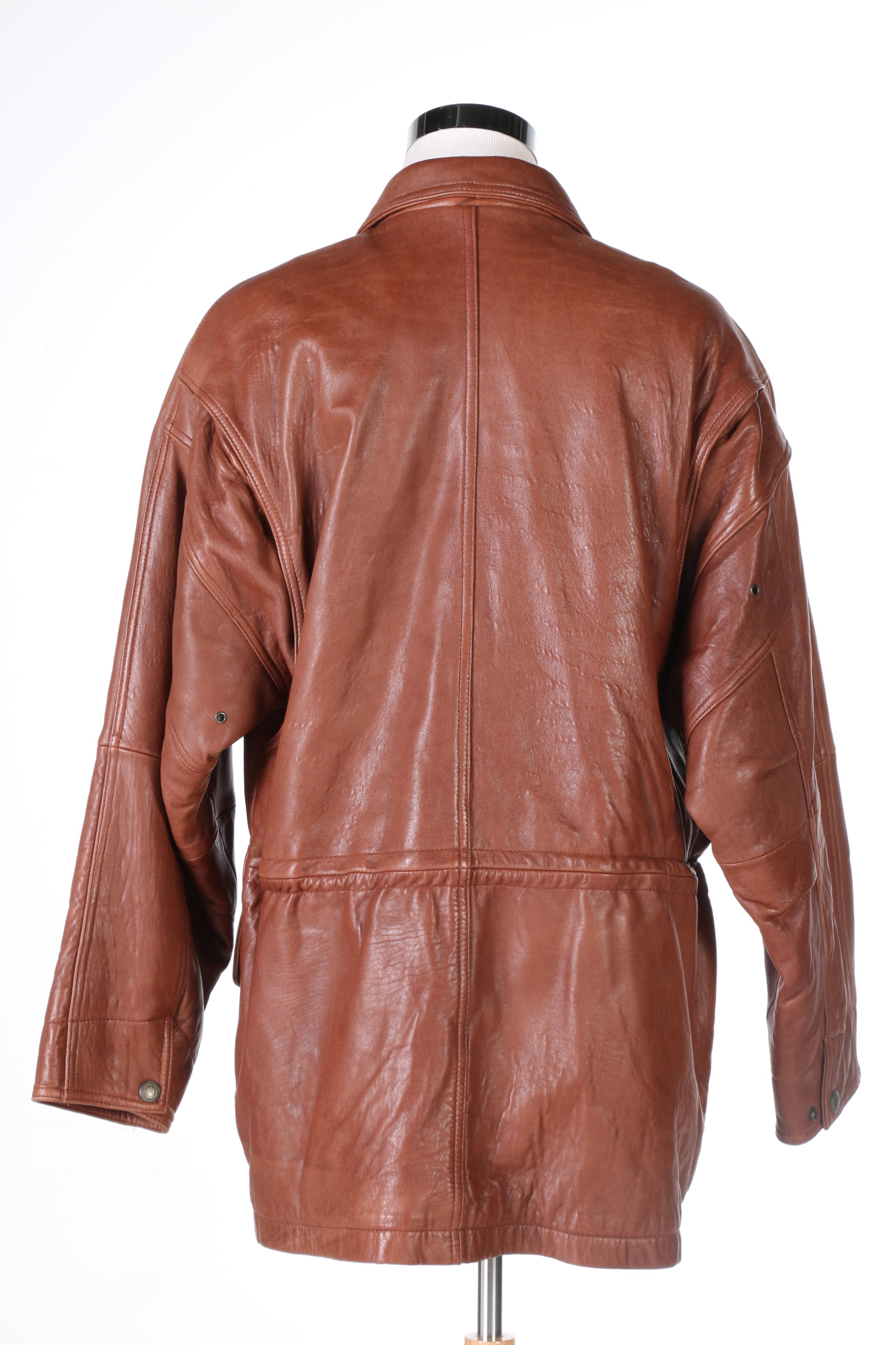 Leather Coat by Marc New York