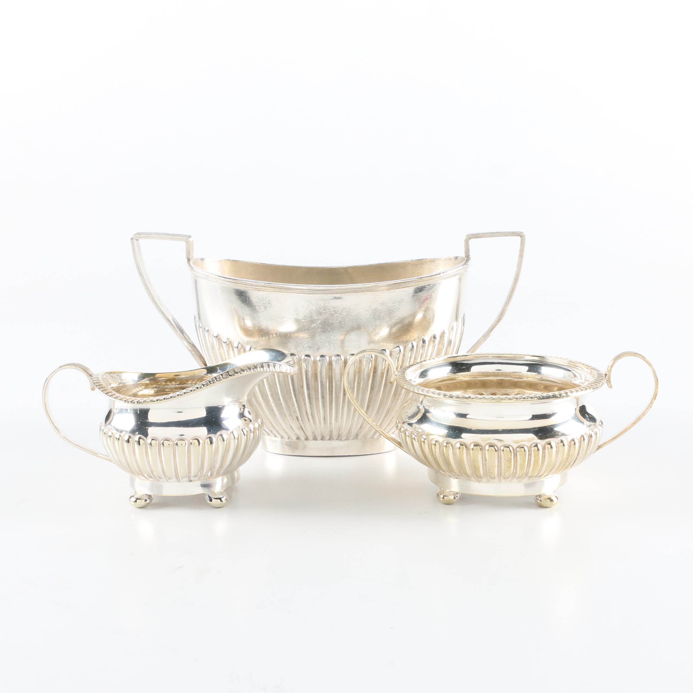 Sheffield Silver Plated Hollowware Service Pieces