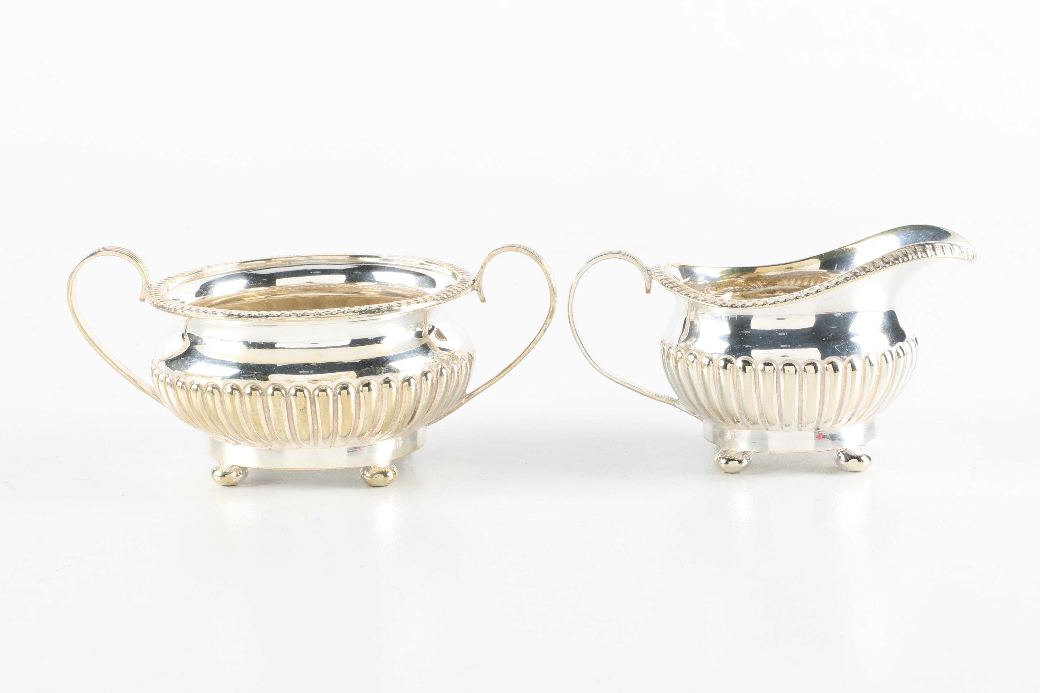 Sheffield Silver Plated Hollowware Service Pieces