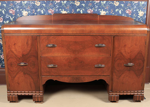 Vintage Art Deco Waterfall Buffet