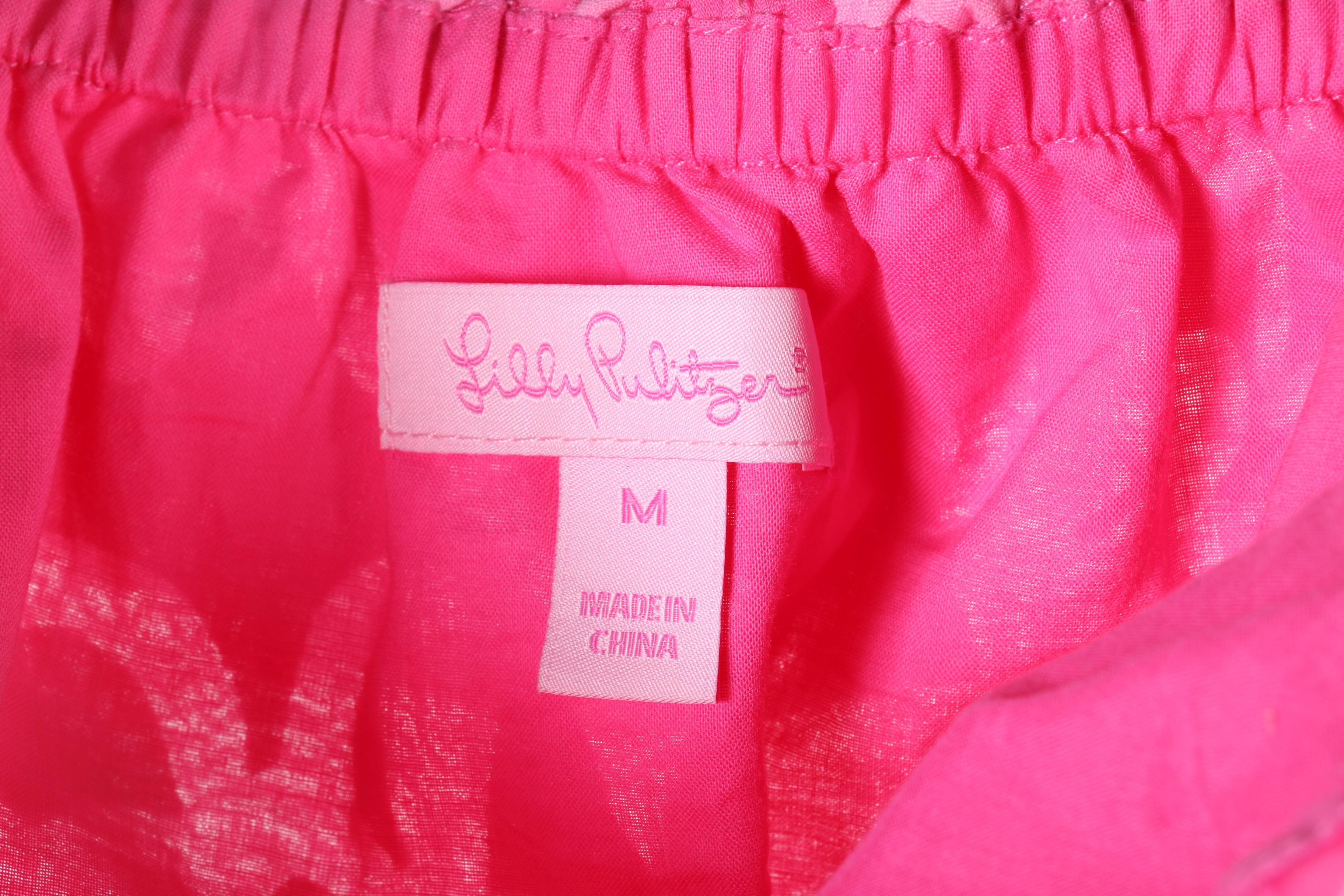 Lilly Pulitzer Floral Skirt, Dress and Headband