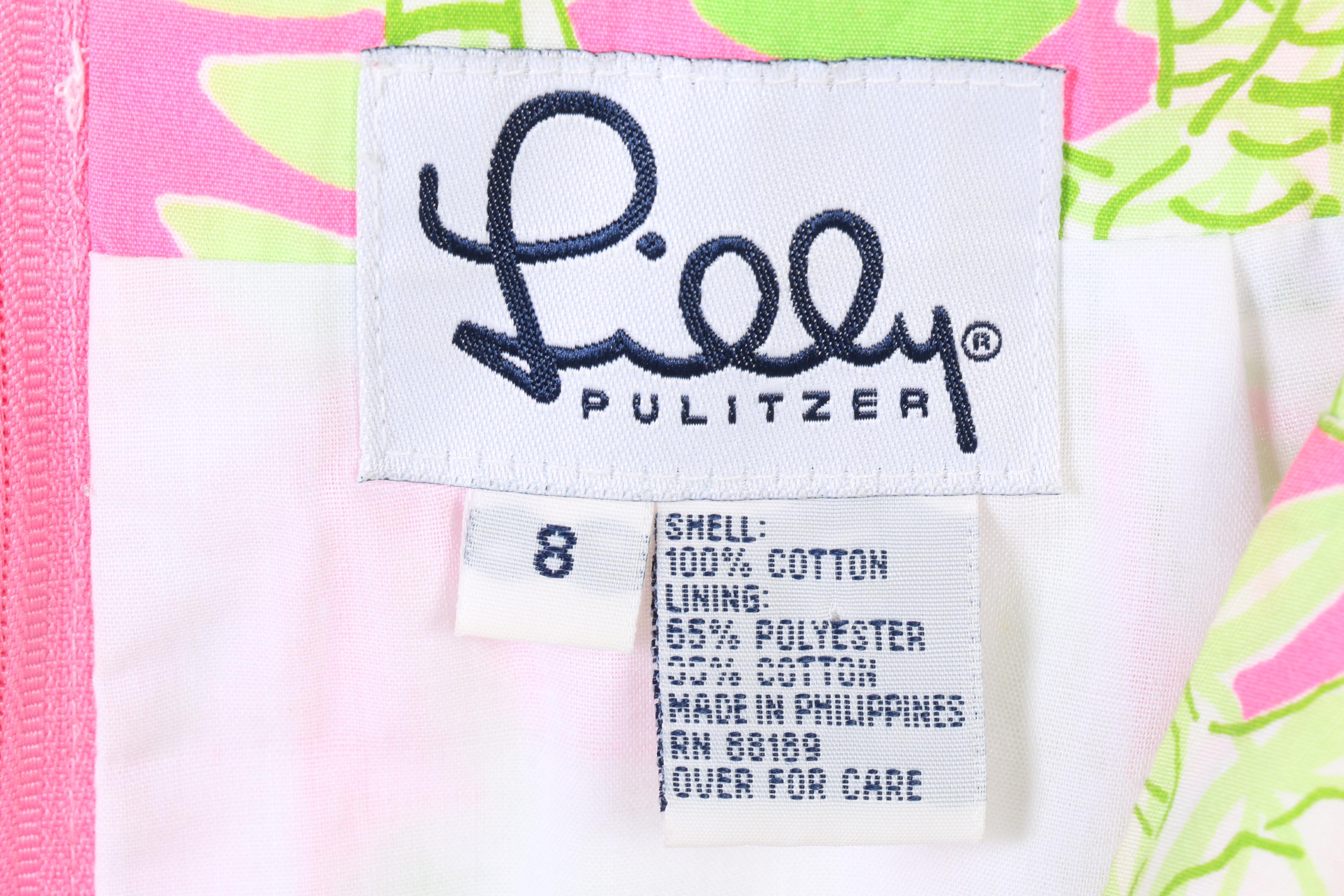 Lilly Pulitzer Floral Skirt, Dress and Headband