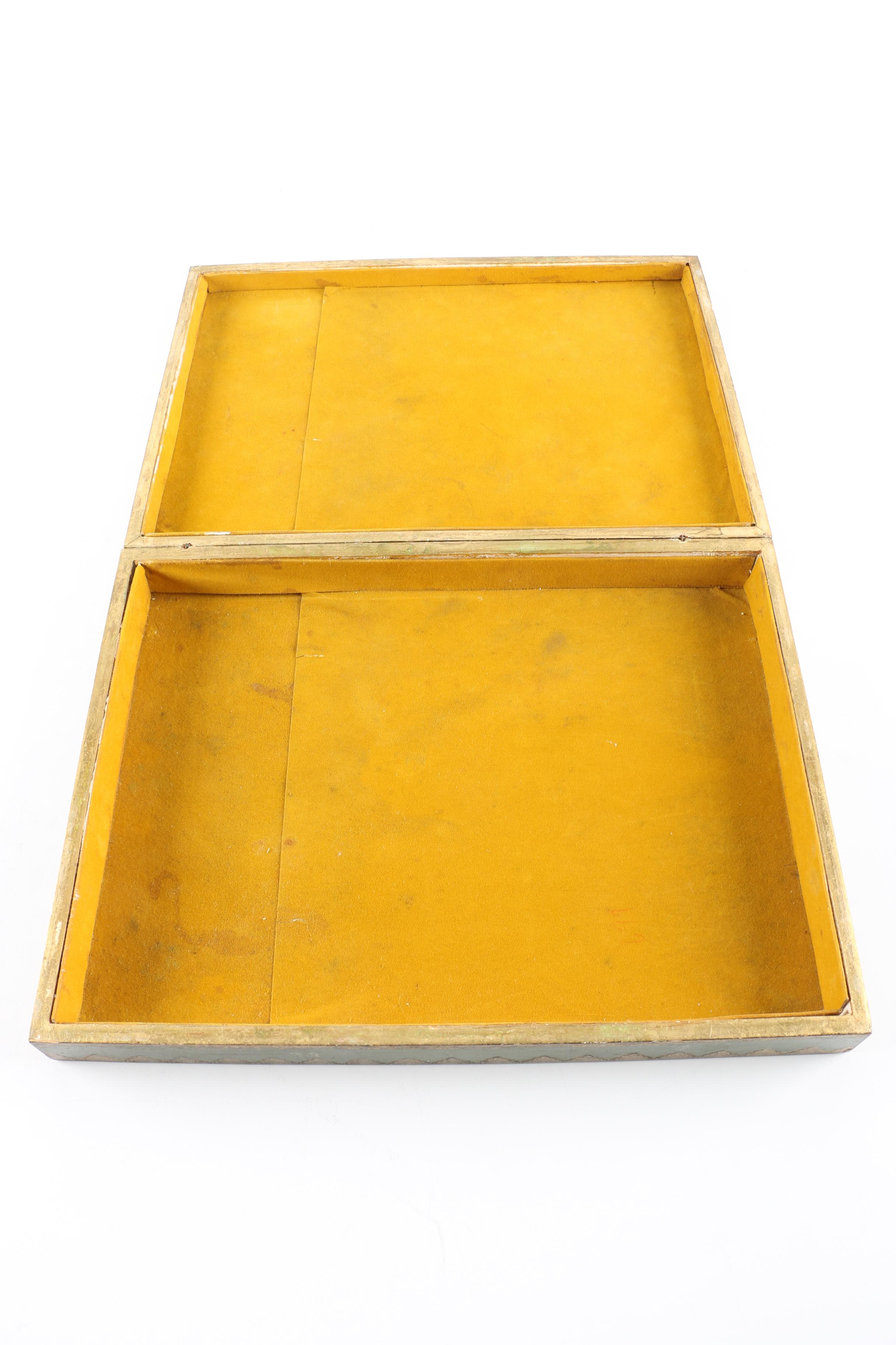 Italian Florentine Style Wooden Box