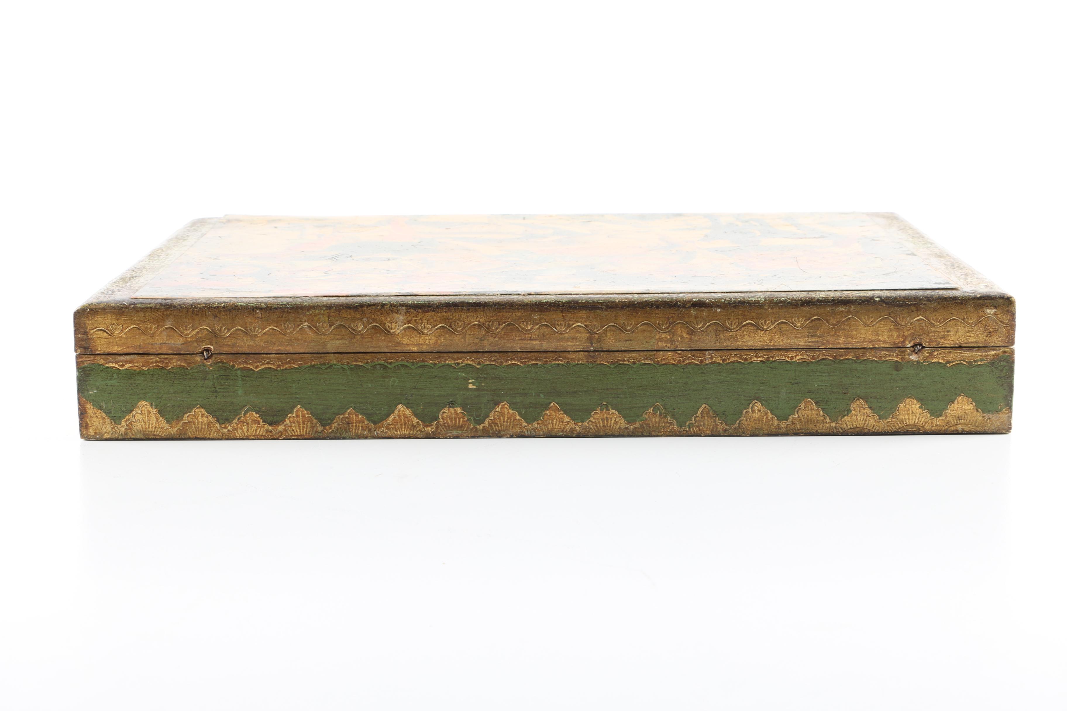 Italian Florentine Style Wooden Box