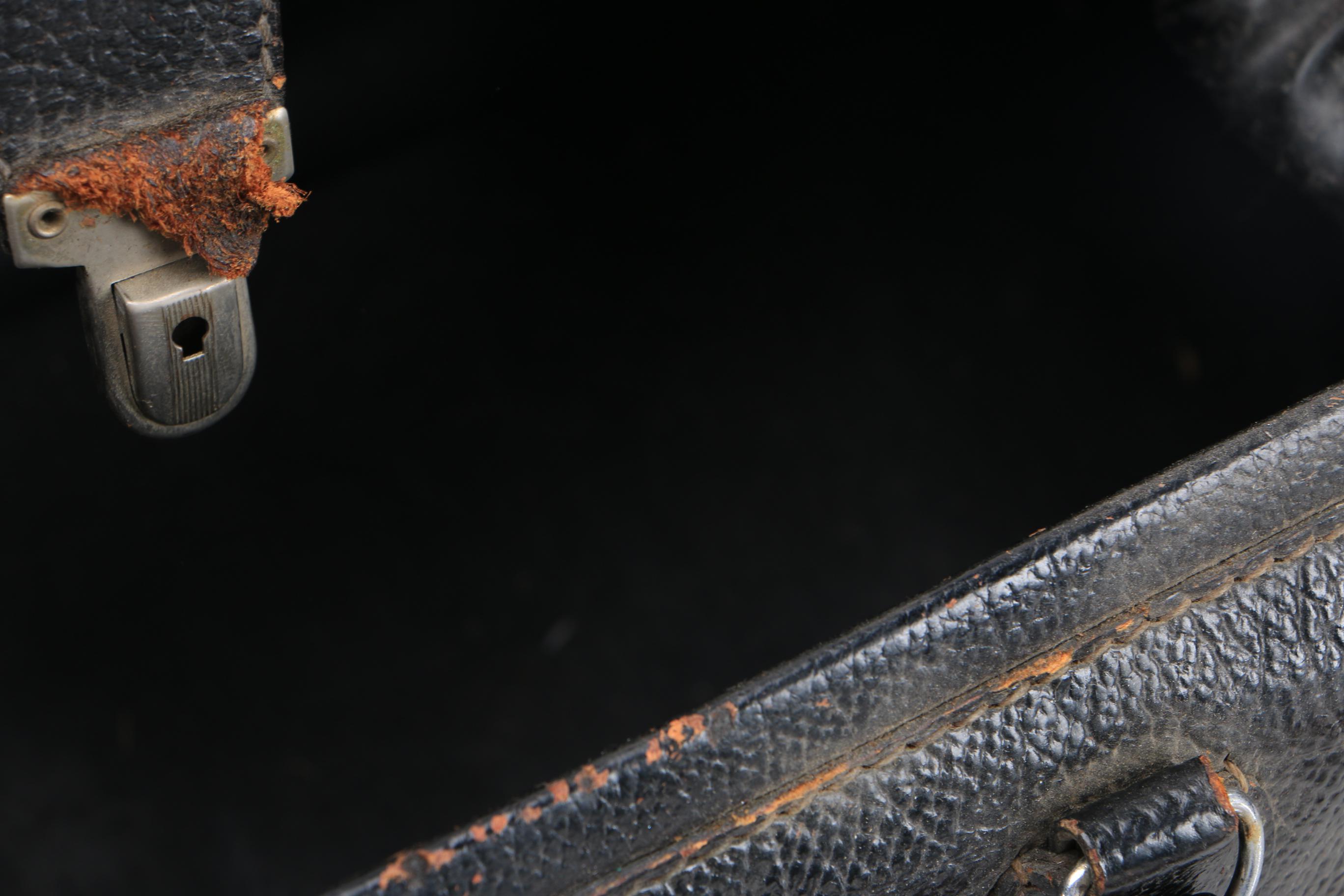 Black Leather Doctor Bags With Supplies