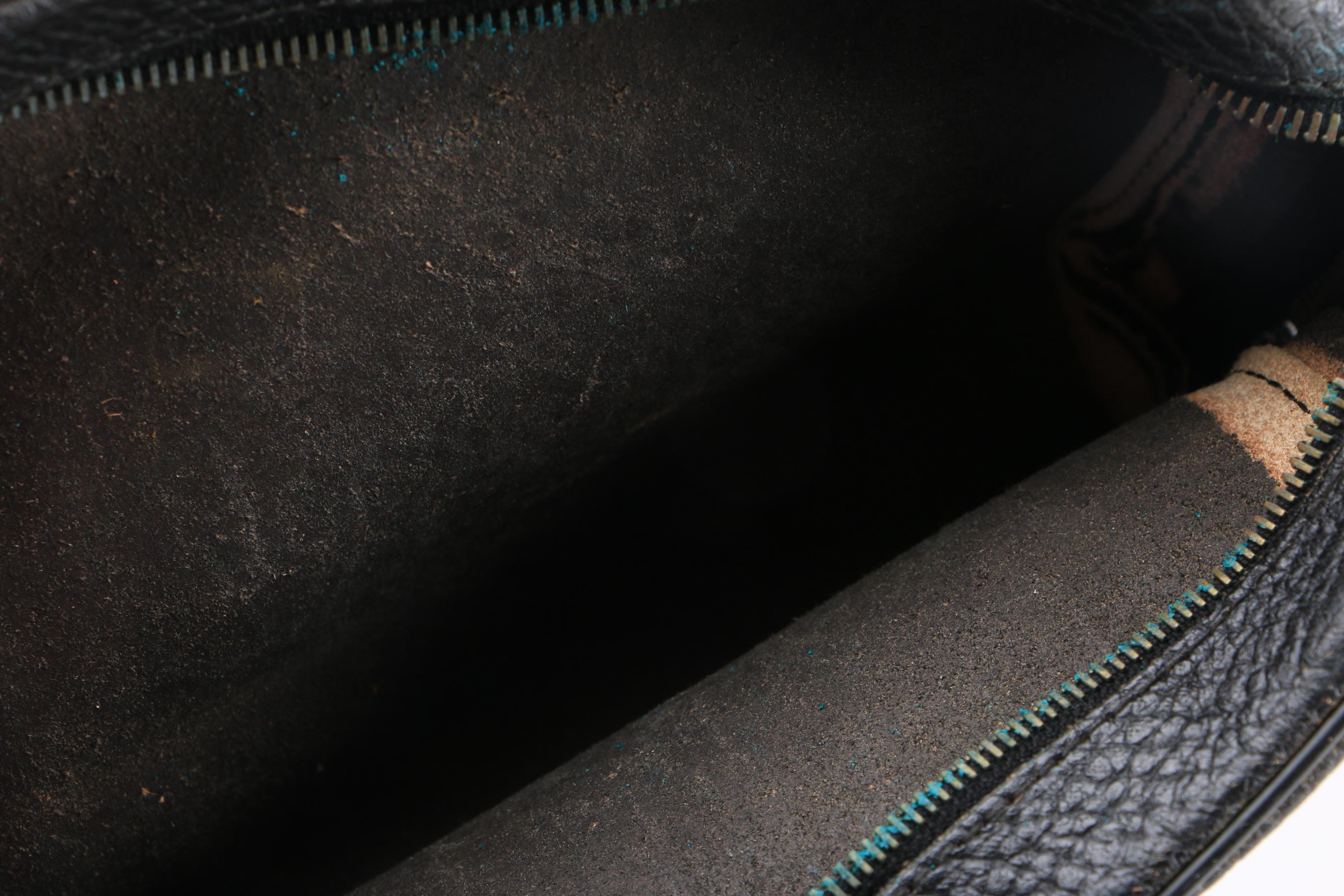 Black Leather Doctor Bags With Supplies