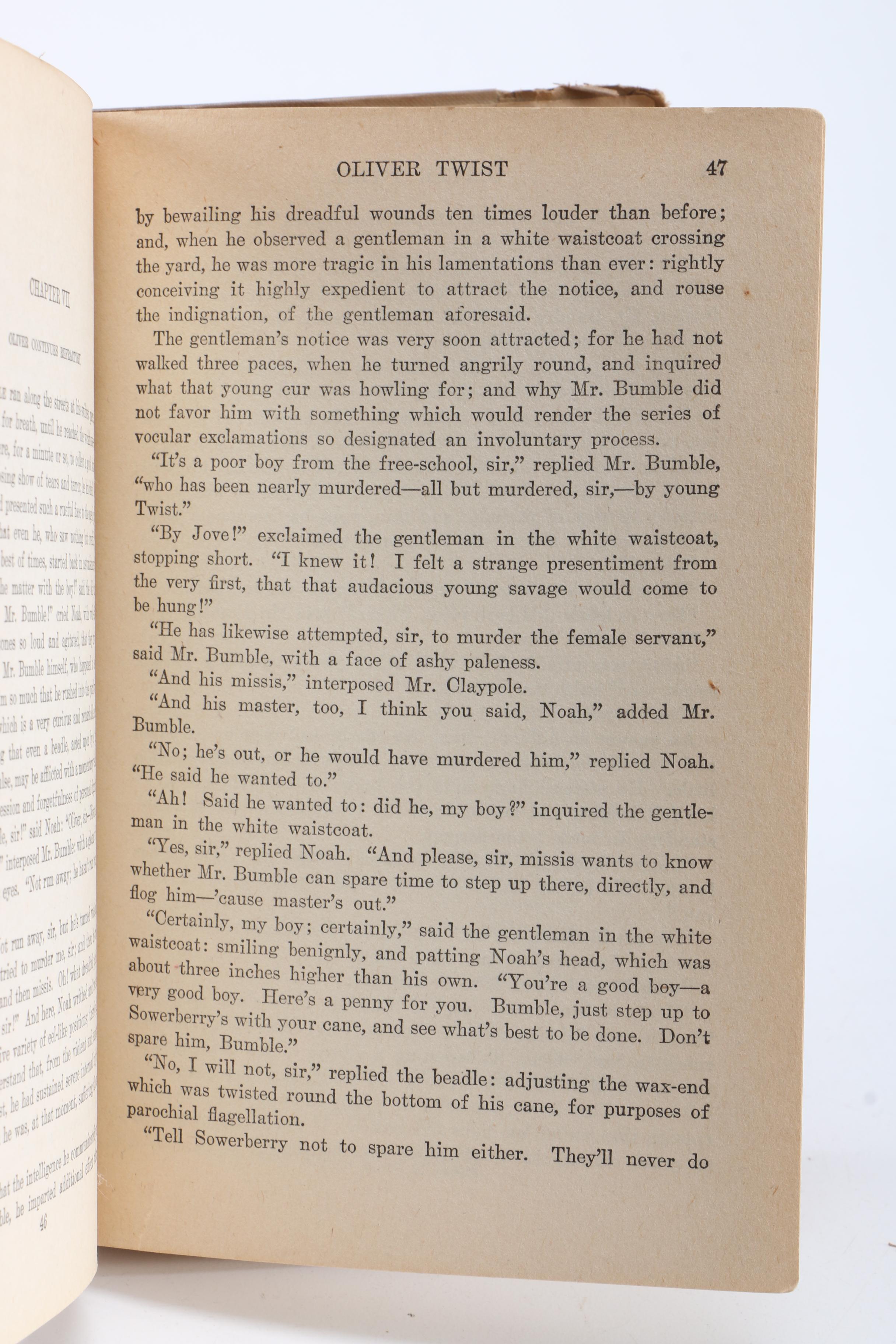 Books With the Works of Charles Dickens