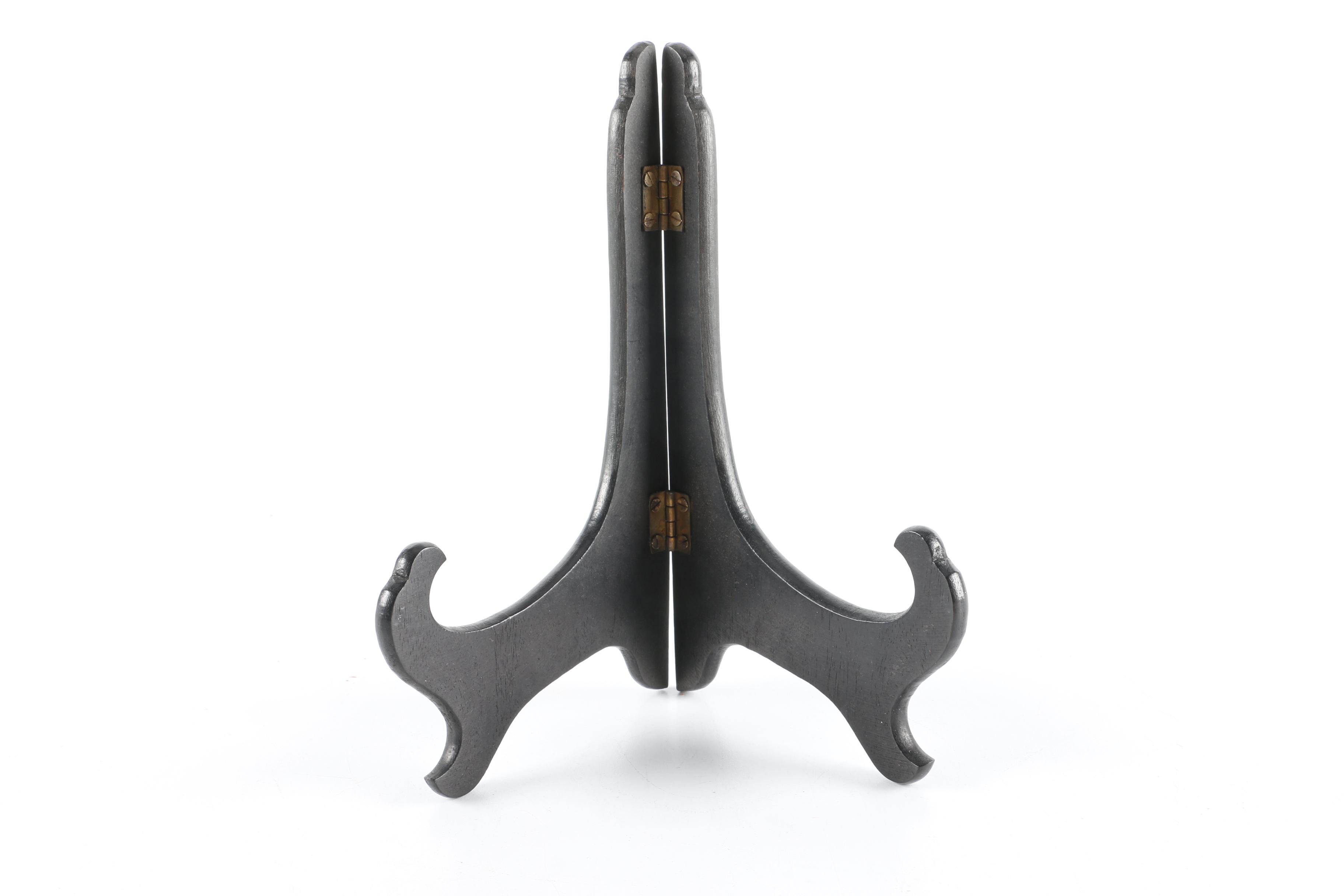 Decorative Chusan China Plates With Stands