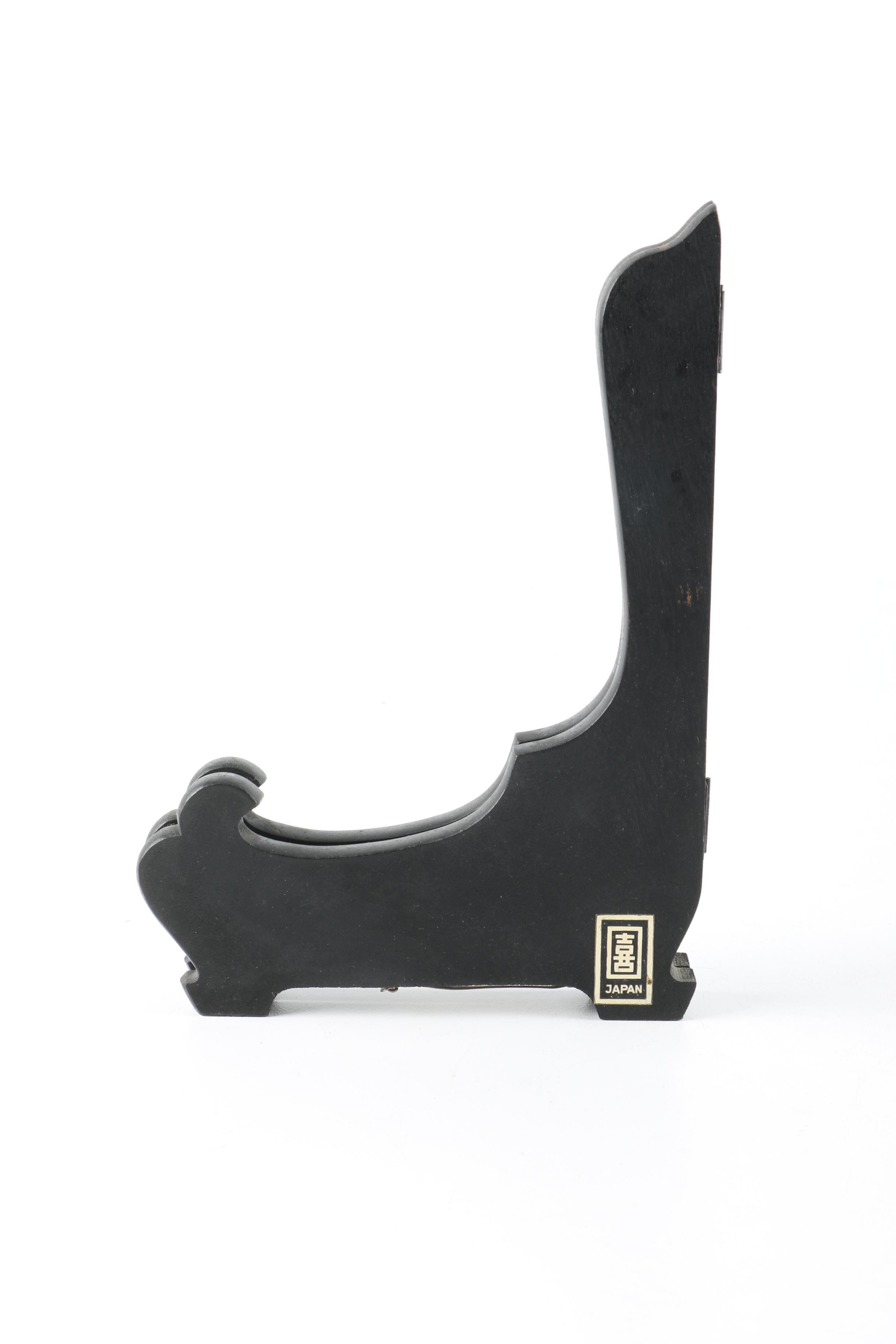 Decorative Chusan China Plates With Stands