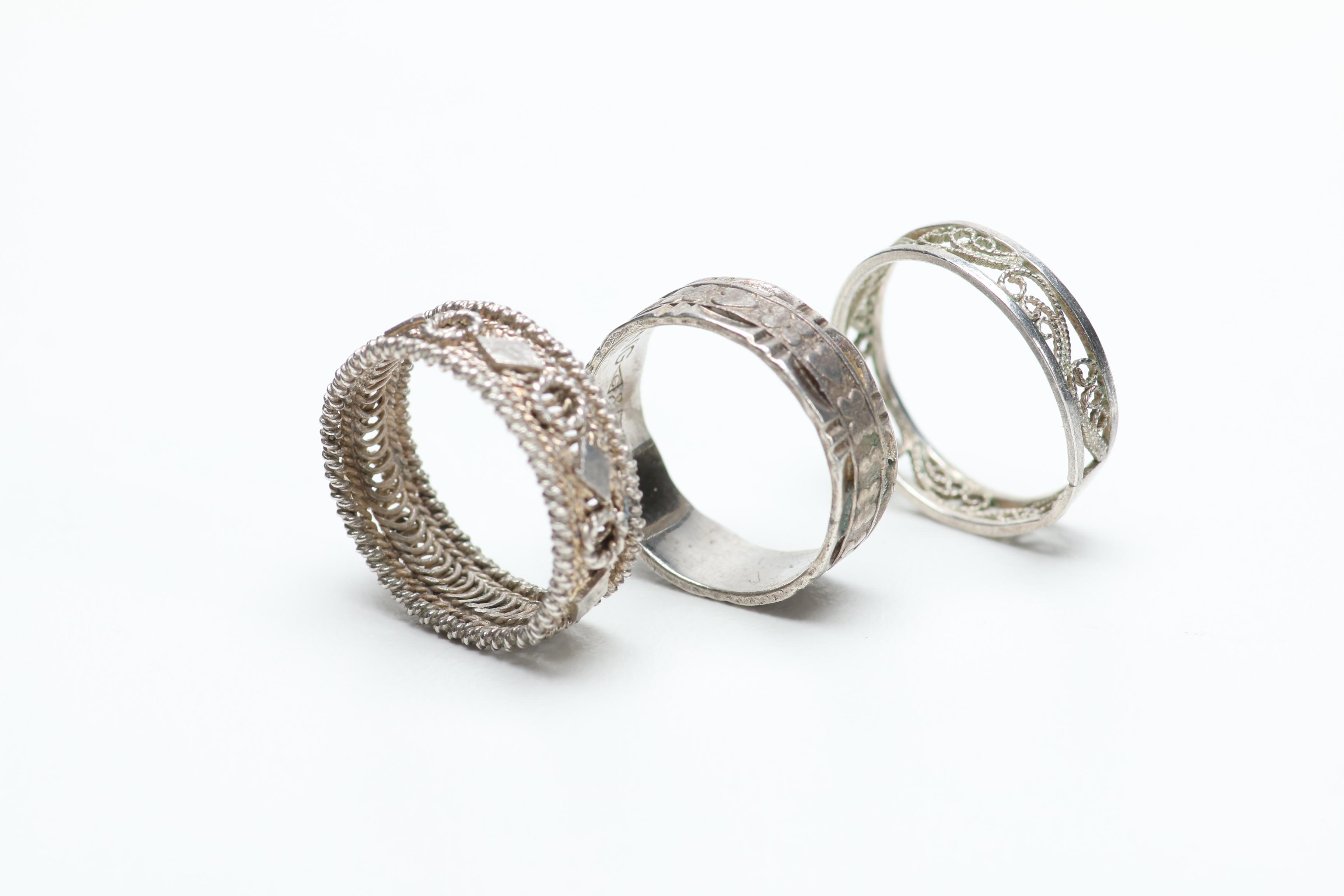 Assortment of Sterling Jewelry