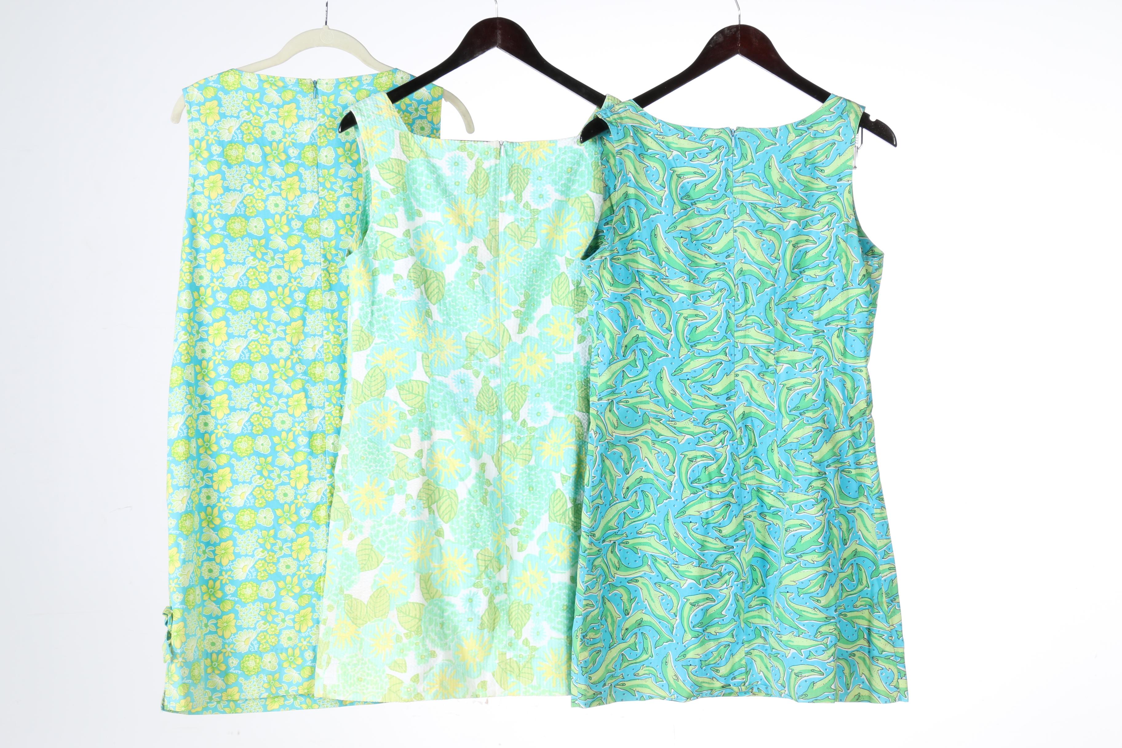 Selection of Lilly Pulitzer Summer Shift Dresses