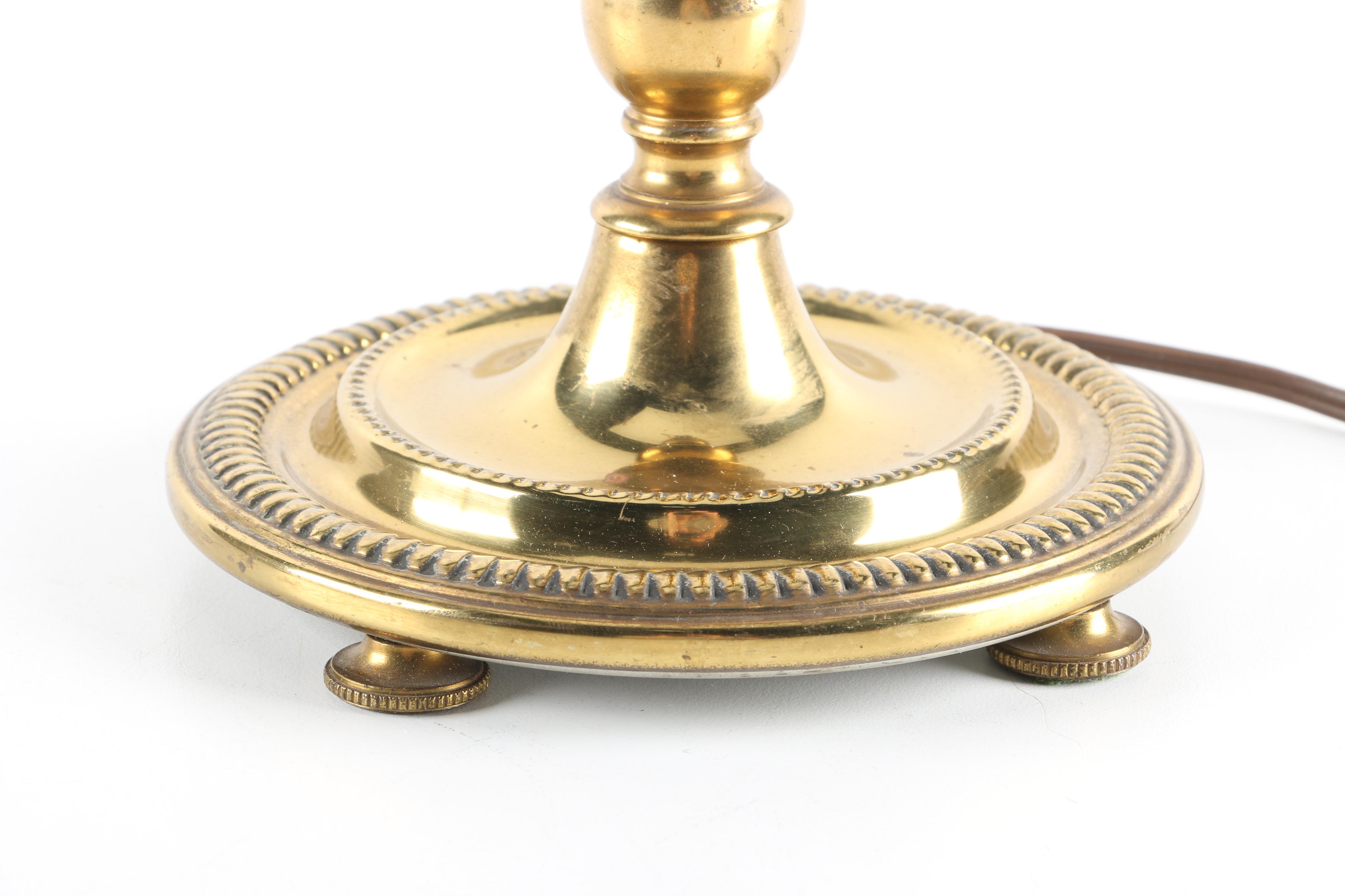 Brass Candlestick Table Lamps