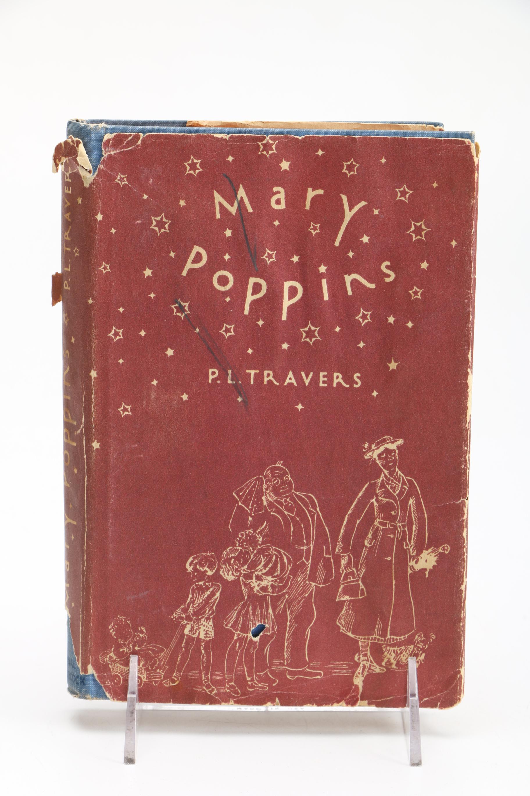 First American Editions "Mary Poppins" with Dust Jacket and "Mary Poppins Comes Back" by P.L. Travers
