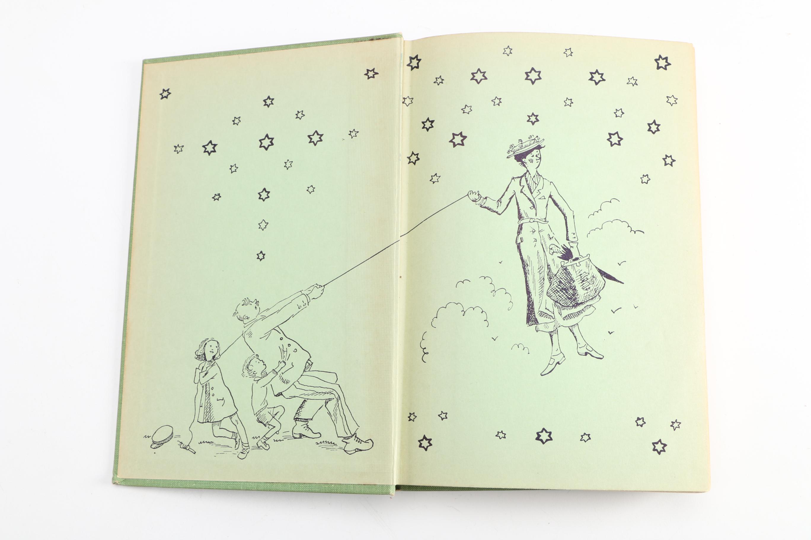 First American Editions "Mary Poppins" with Dust Jacket and "Mary Poppins Comes Back" by P.L. Travers