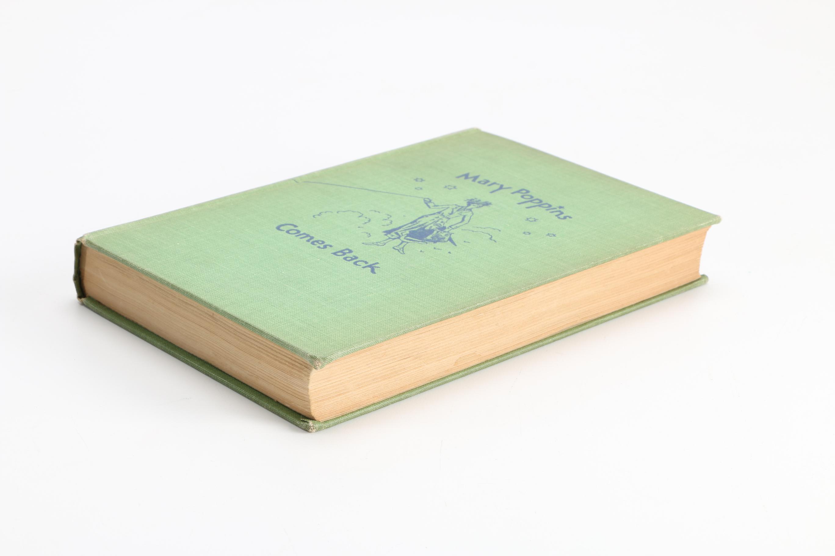 First American Editions "Mary Poppins" with Dust Jacket and "Mary Poppins Comes Back" by P.L. Travers