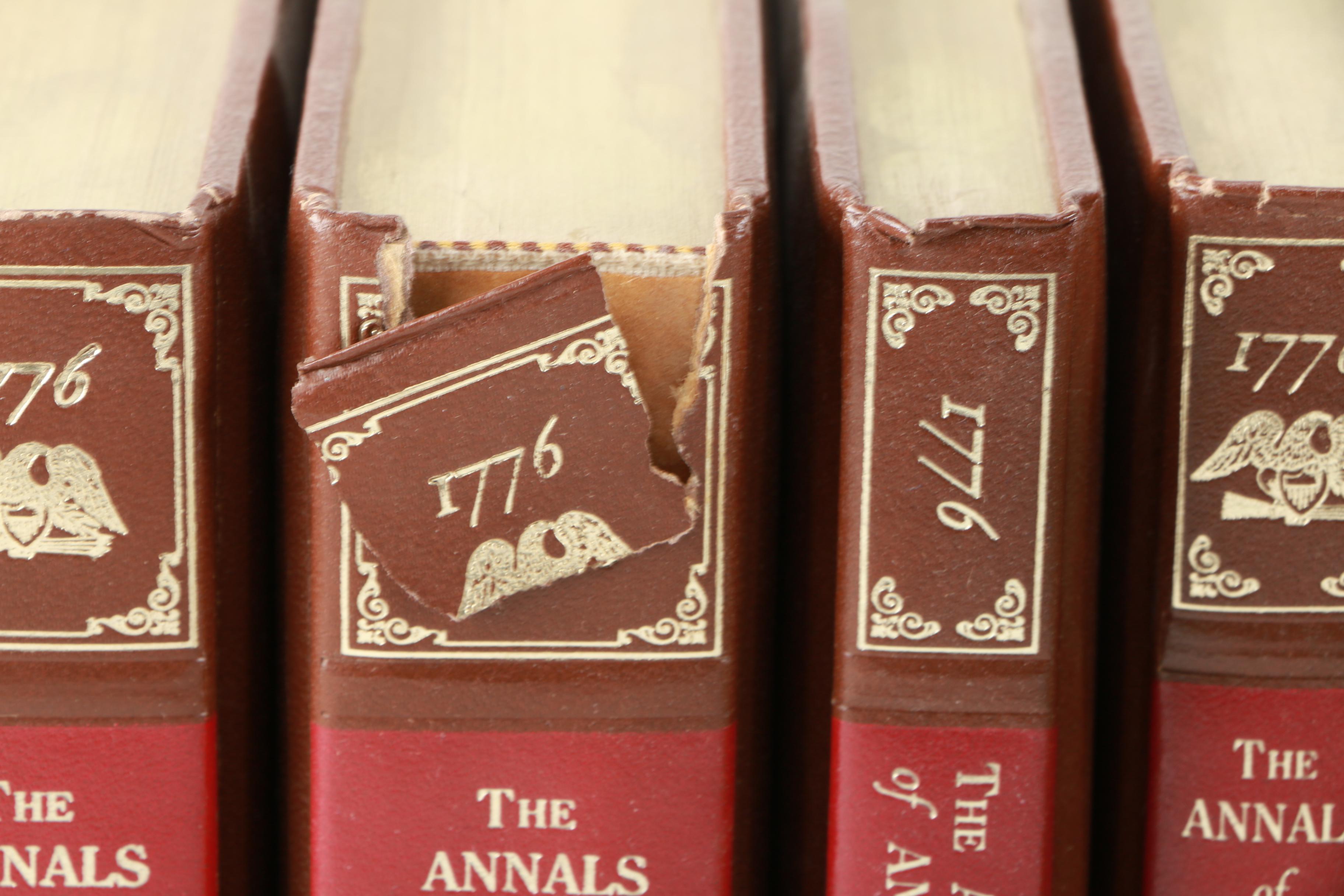 "The Annals of America The Bicentennial Edition 1776-1976"