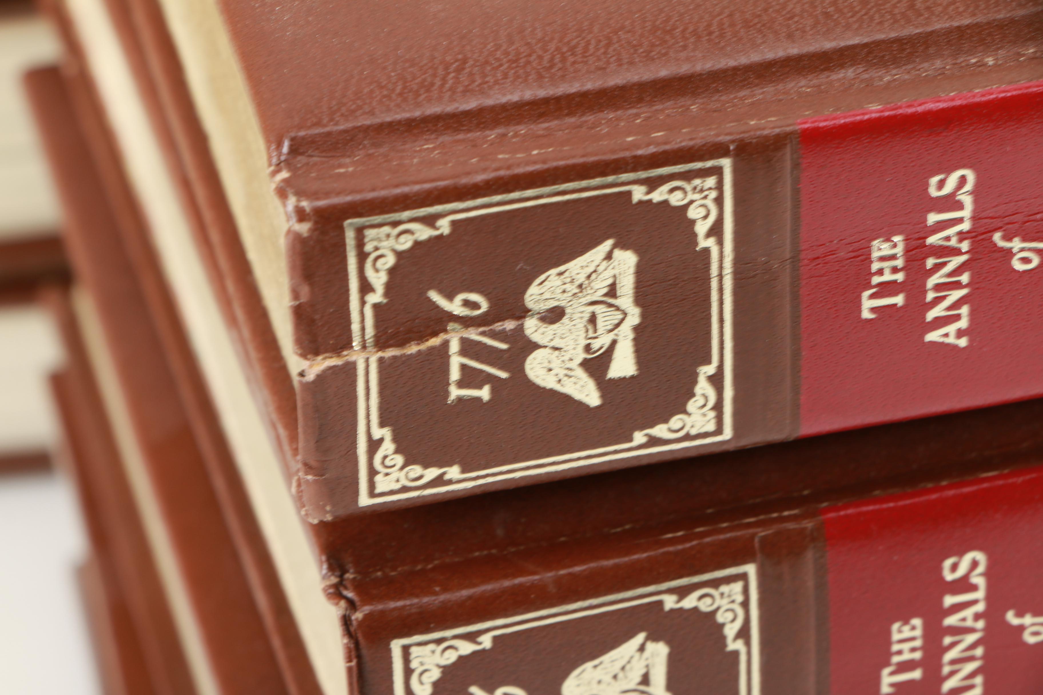 "The Annals of America The Bicentennial Edition 1776-1976"