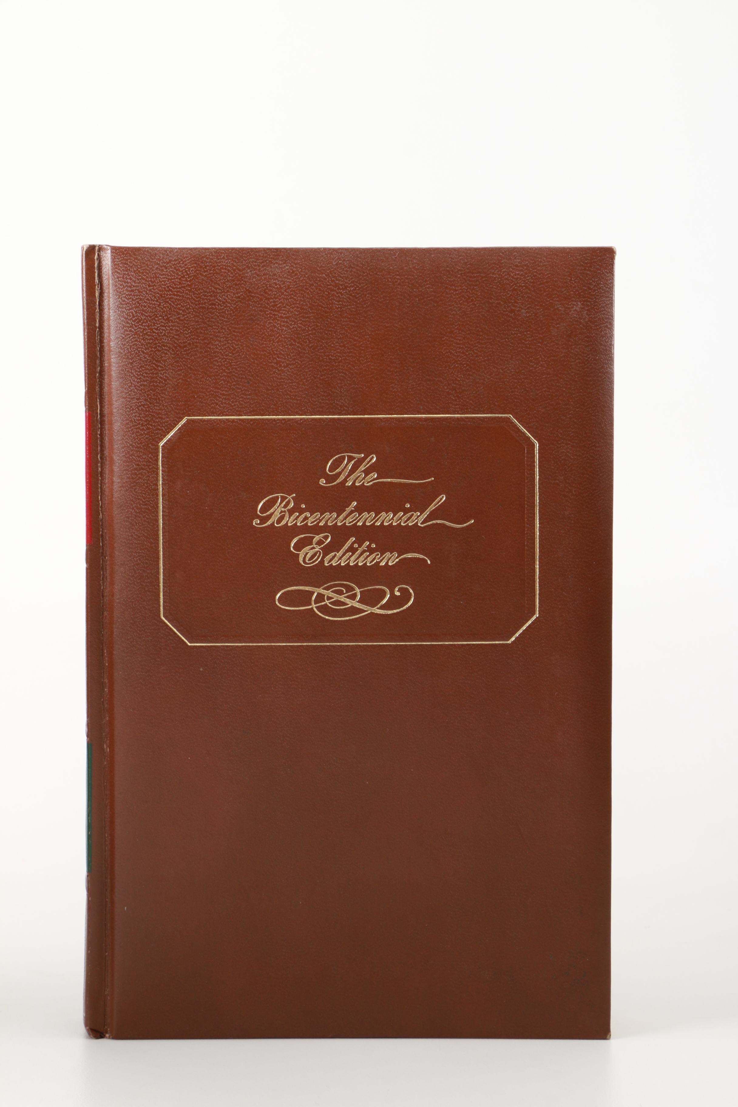 "The Annals of America The Bicentennial Edition 1776-1976"