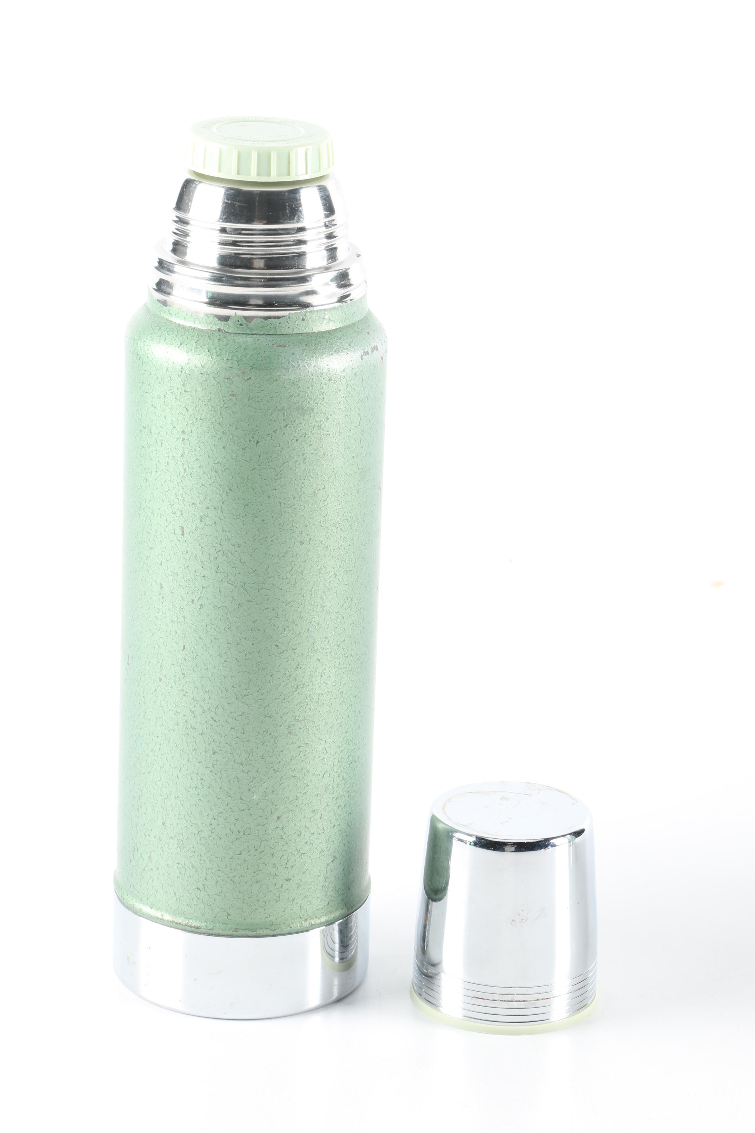 Two Vintage Stanley Thermoses