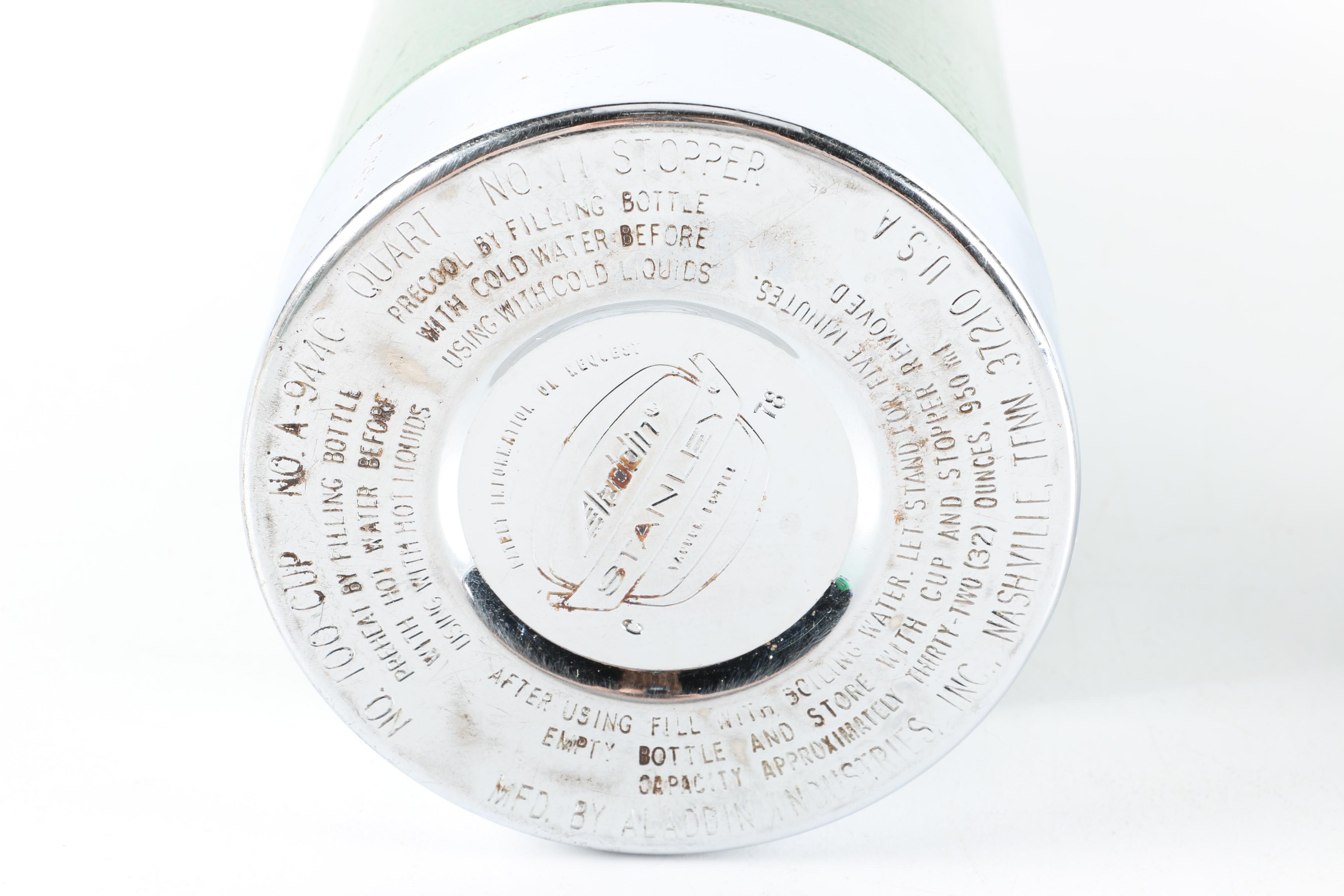 Two Vintage Stanley Thermoses