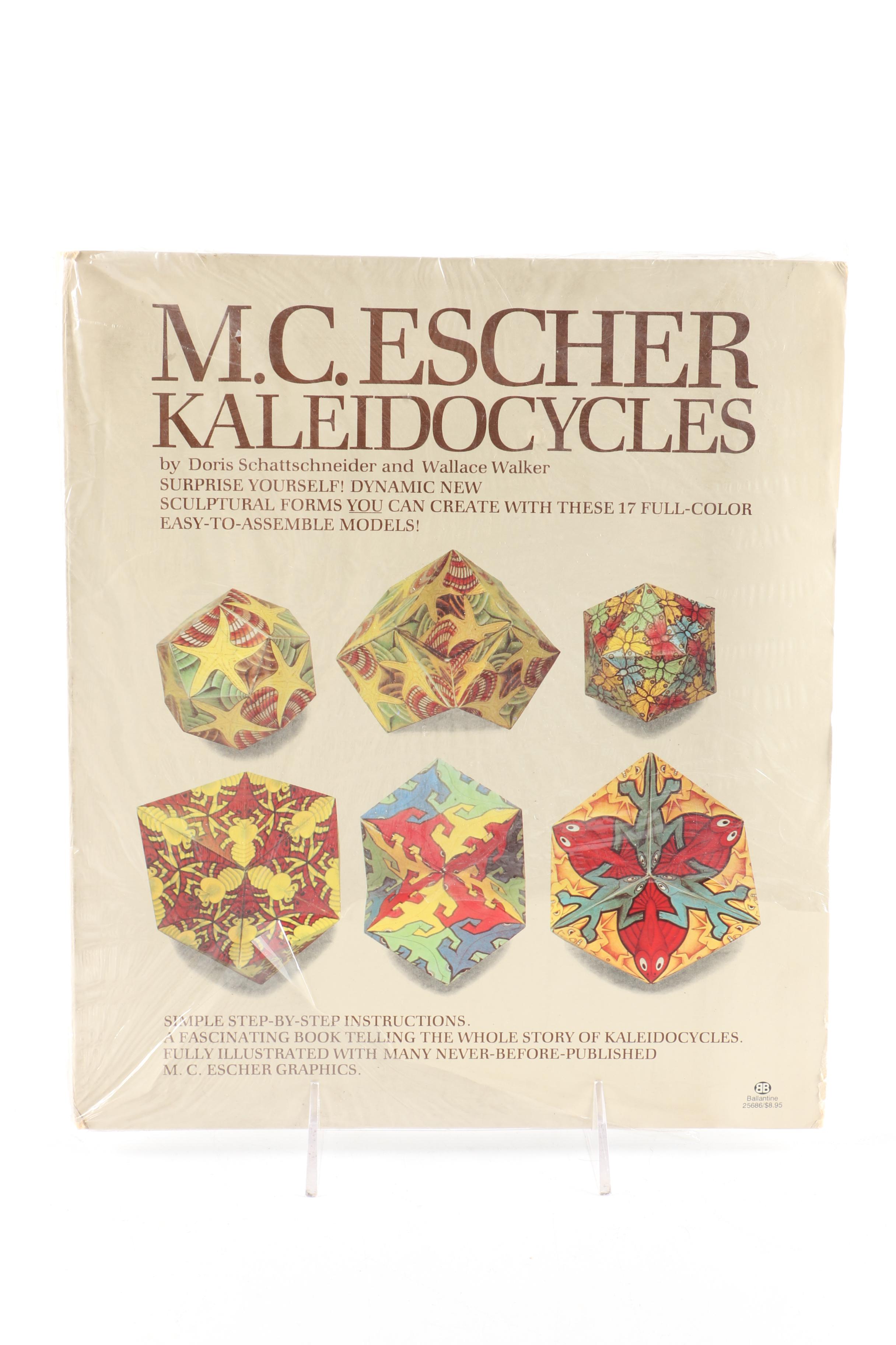 Collection of M.C. Escher Books including "Grafiek En Tekeningen"