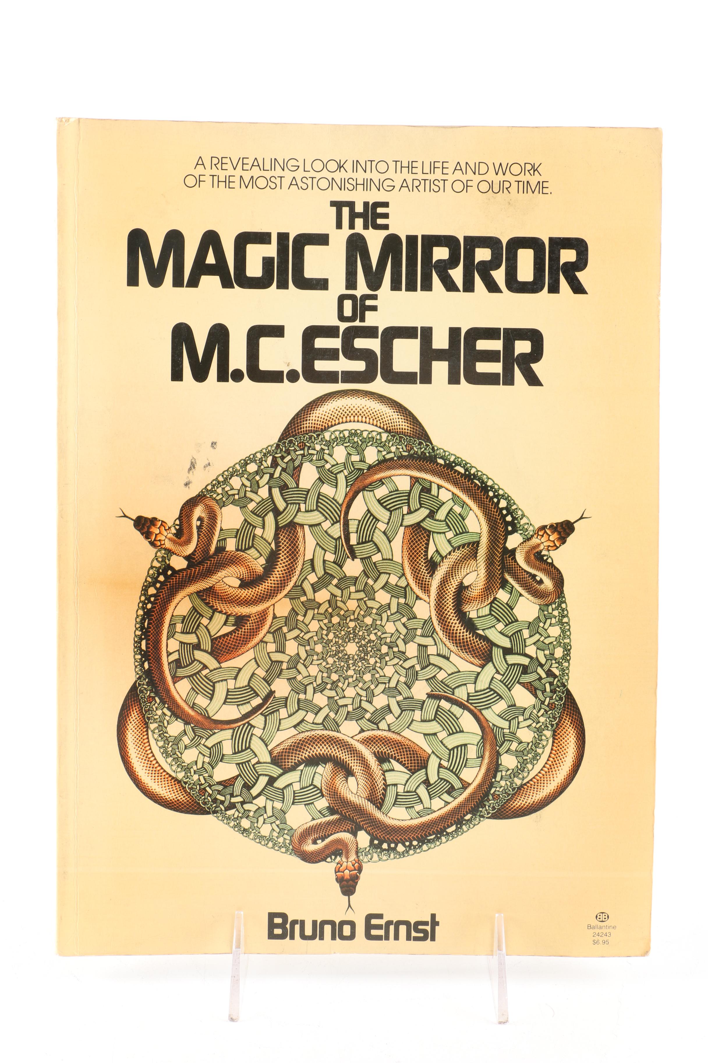 Collection of M.C. Escher Books including "Grafiek En Tekeningen"
