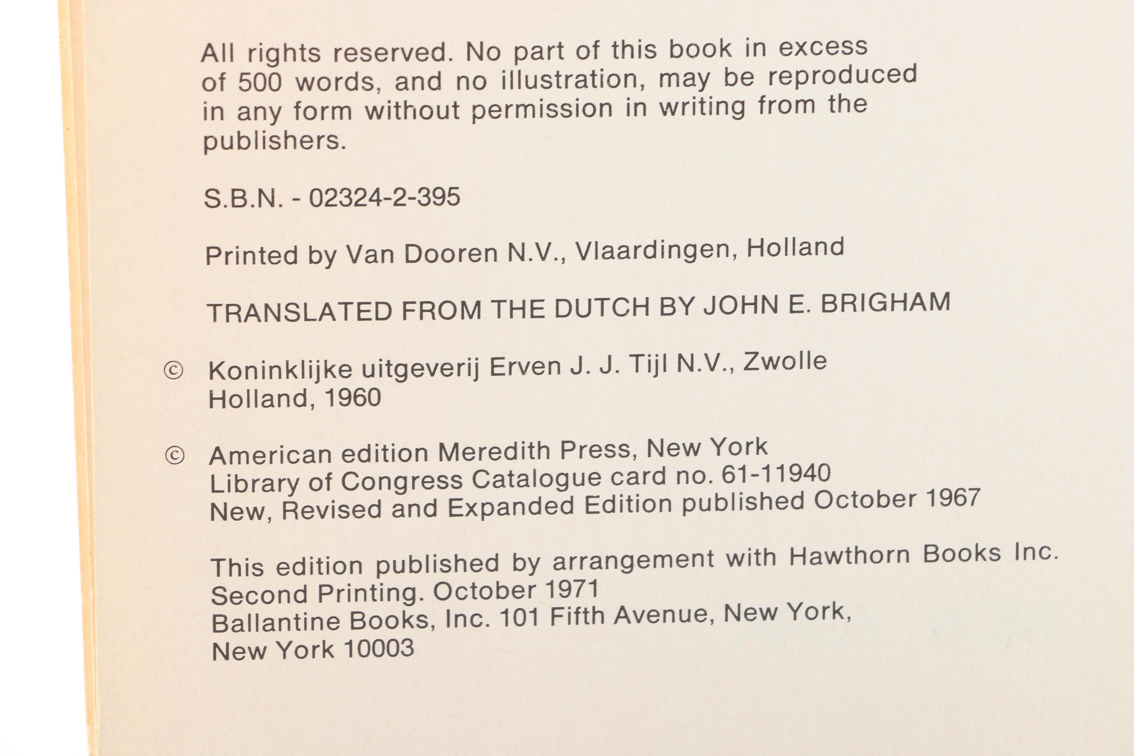 Collection of M.C. Escher Books including "Grafiek En Tekeningen"