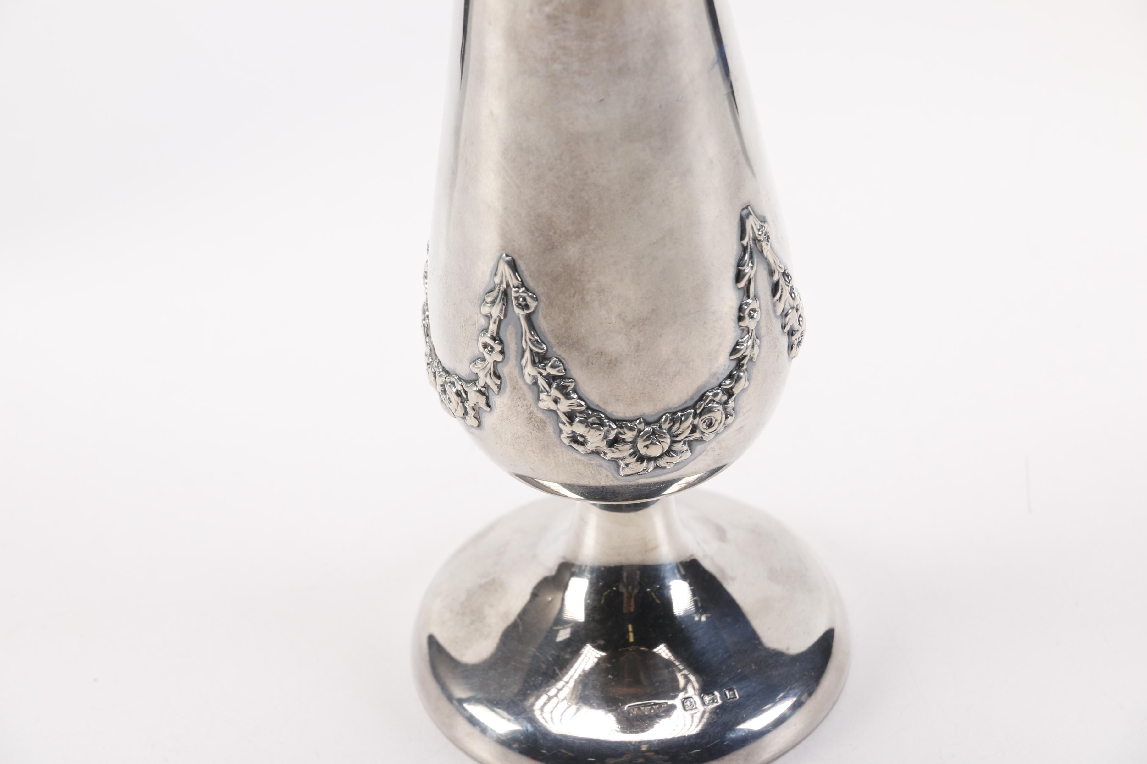 1909 Henry Williamson Ltd. Sterling Vase
