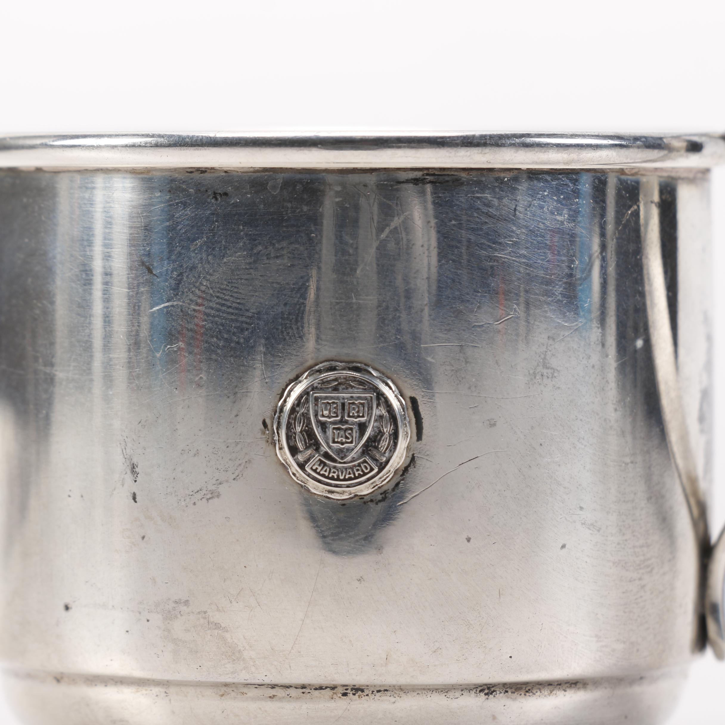 Manchester Sterling Baby Cup With Harvard Seal