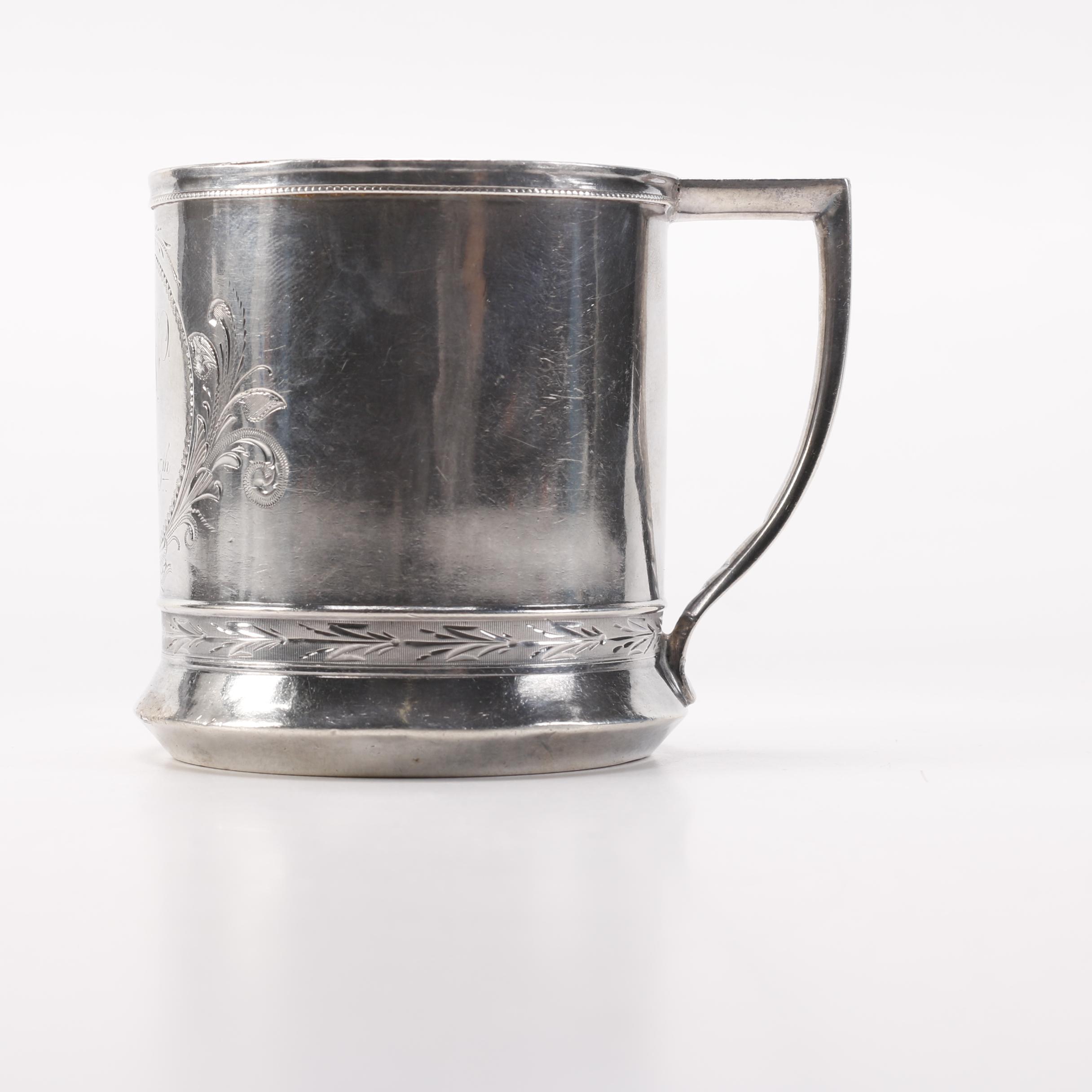 Whiting Manufacturing Co.  Sterling Silver Baby Spoon