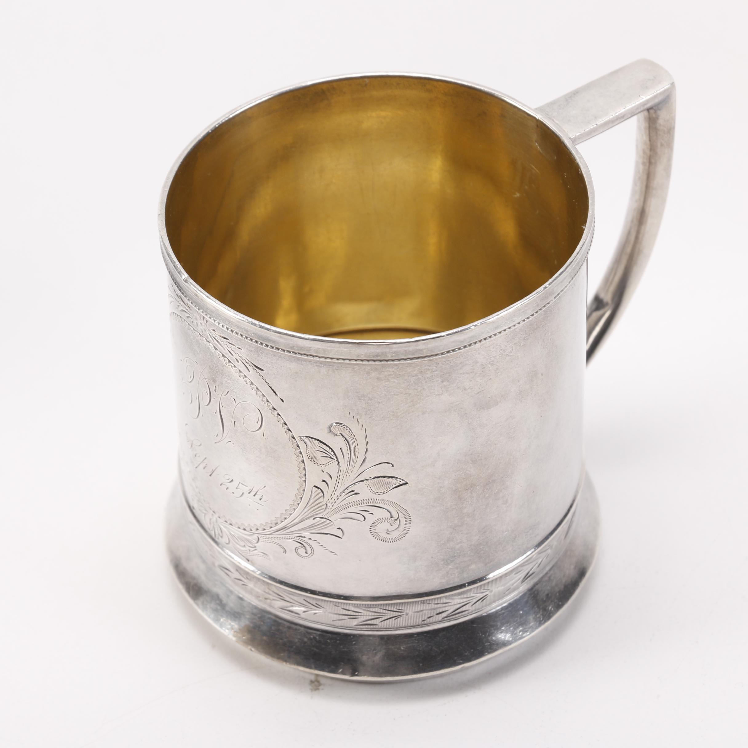 Whiting Manufacturing Co.  Sterling Silver Baby Spoon