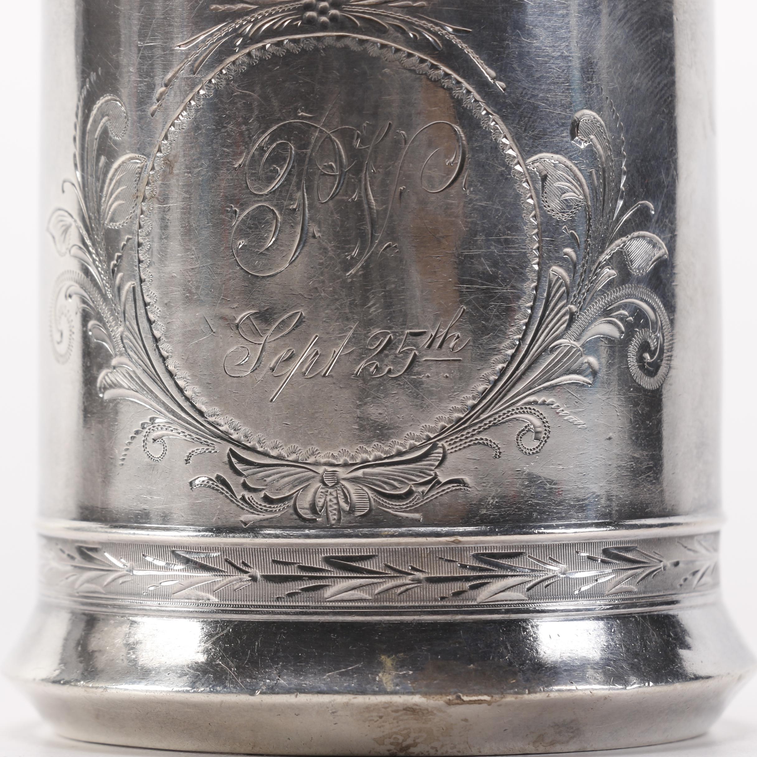 Whiting Manufacturing Co.  Sterling Silver Baby Spoon