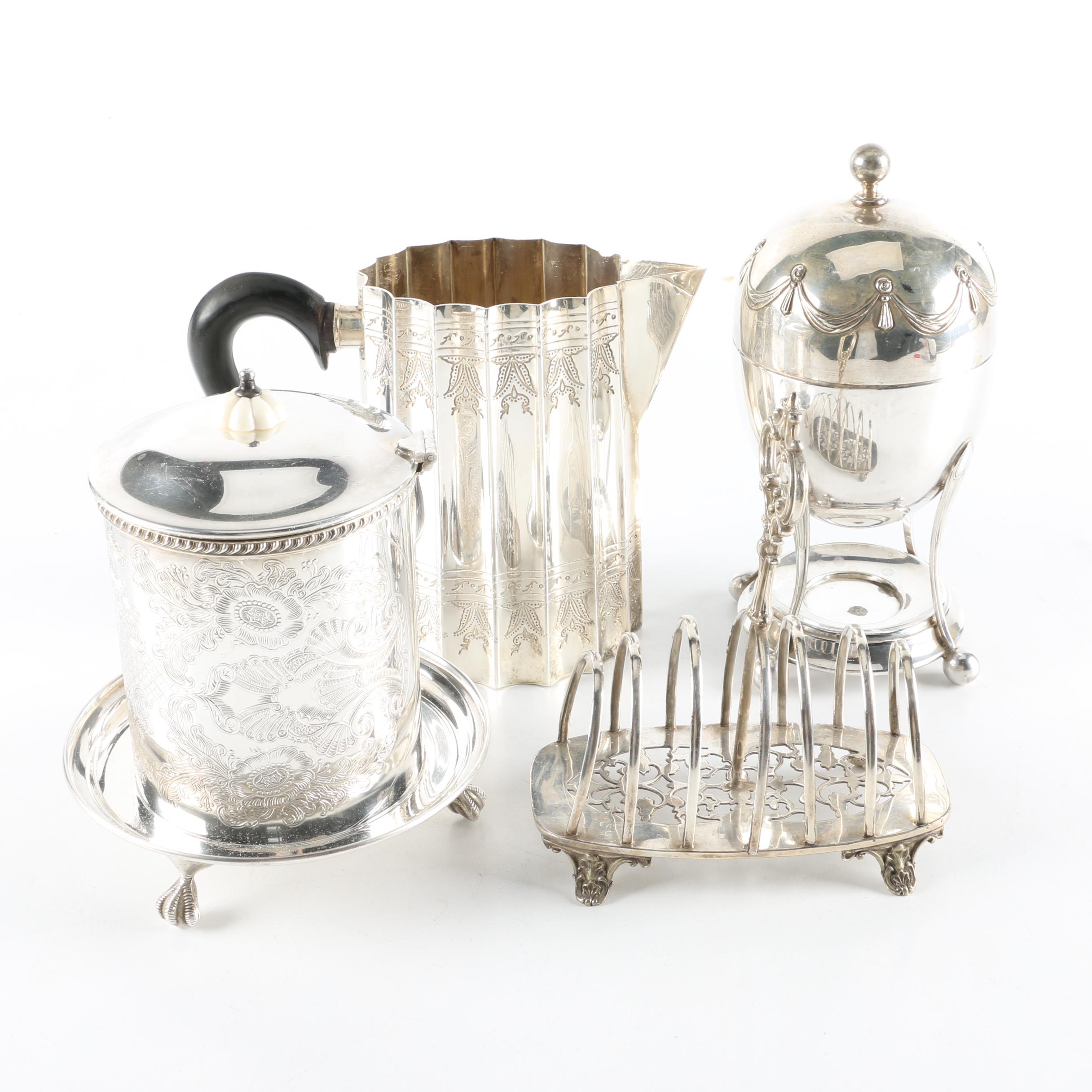 English Plated Silver Tableware