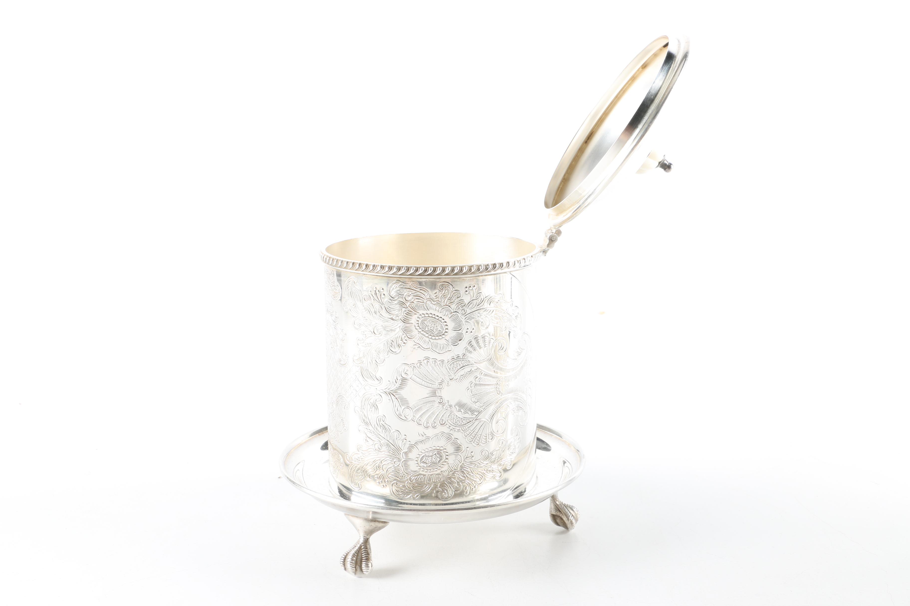 English Plated Silver Tableware