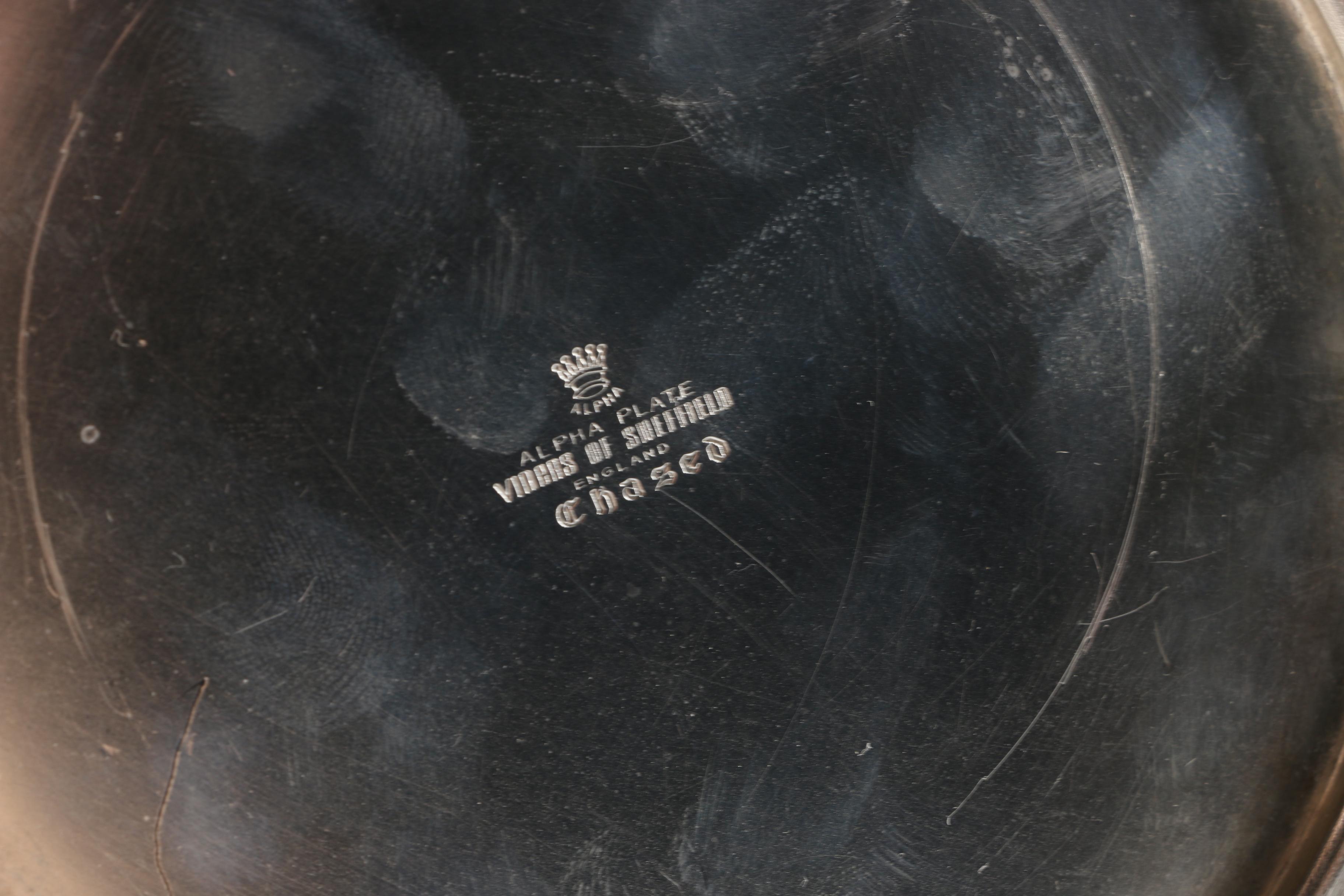 English Plated Silver Tableware