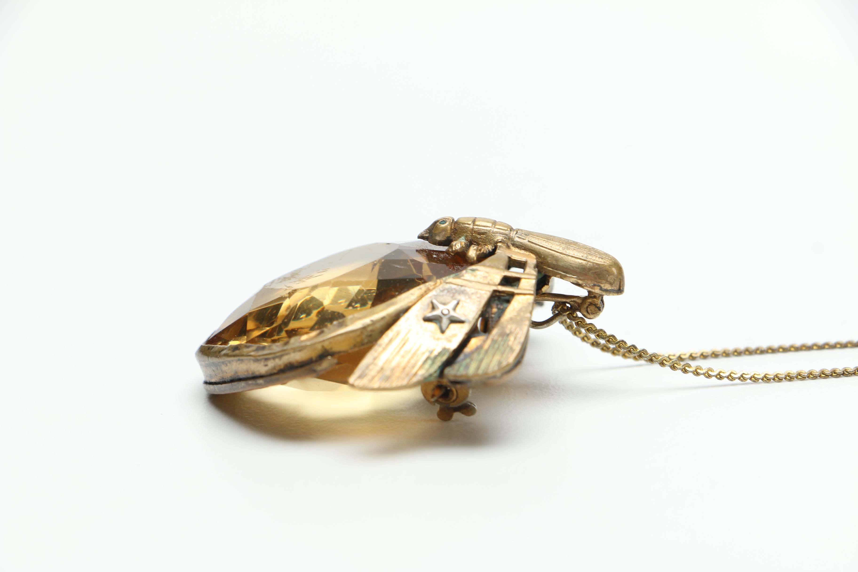 Assorted Costume Jewelry Including Pendants